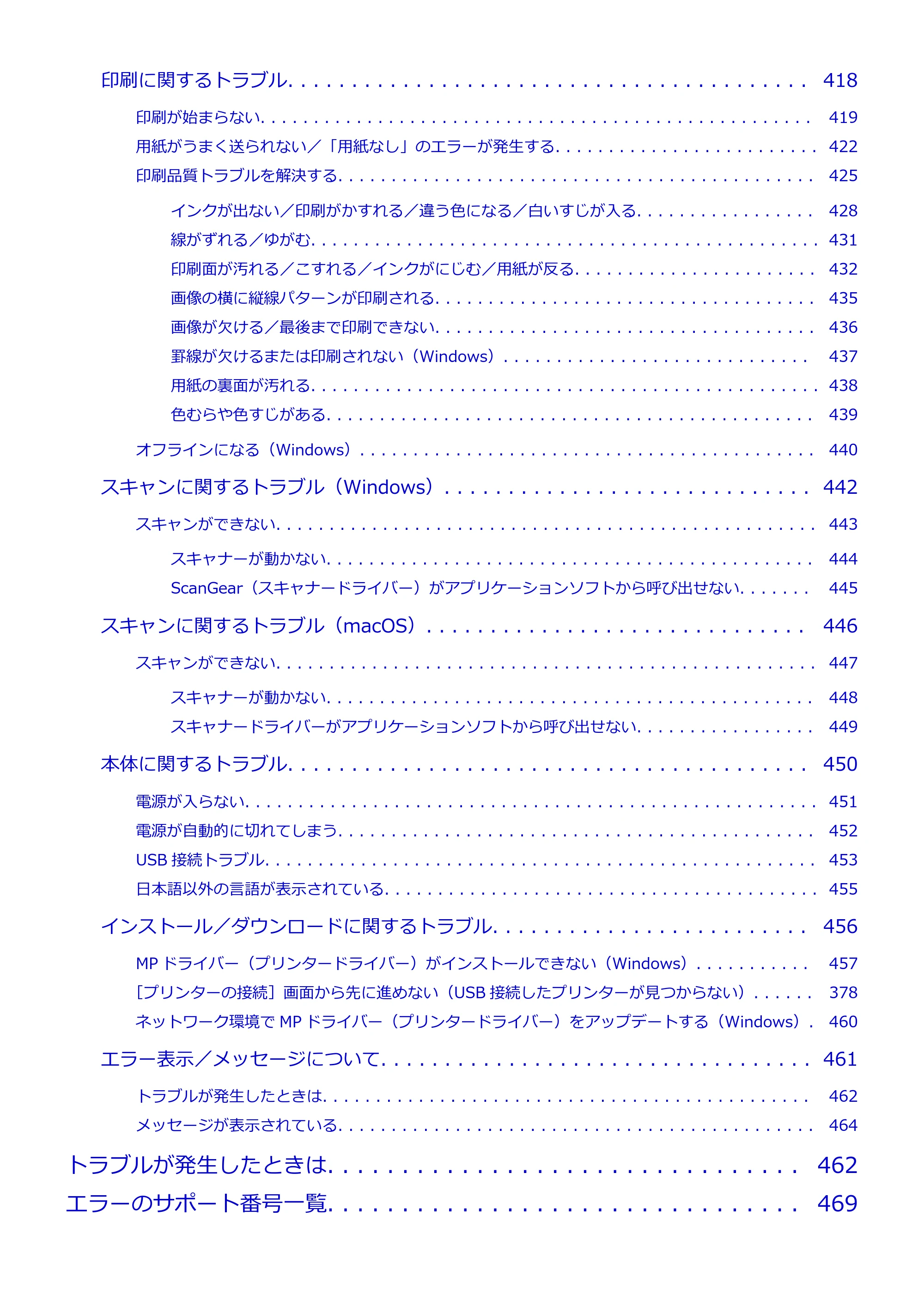 キヤノン PIXUS TS6730 TS6730 (PDF) オンラインマニュアル 取扱説明書 2026年3月19日掲載(PDF:5.4MB) — 原本ページ — 8ページ