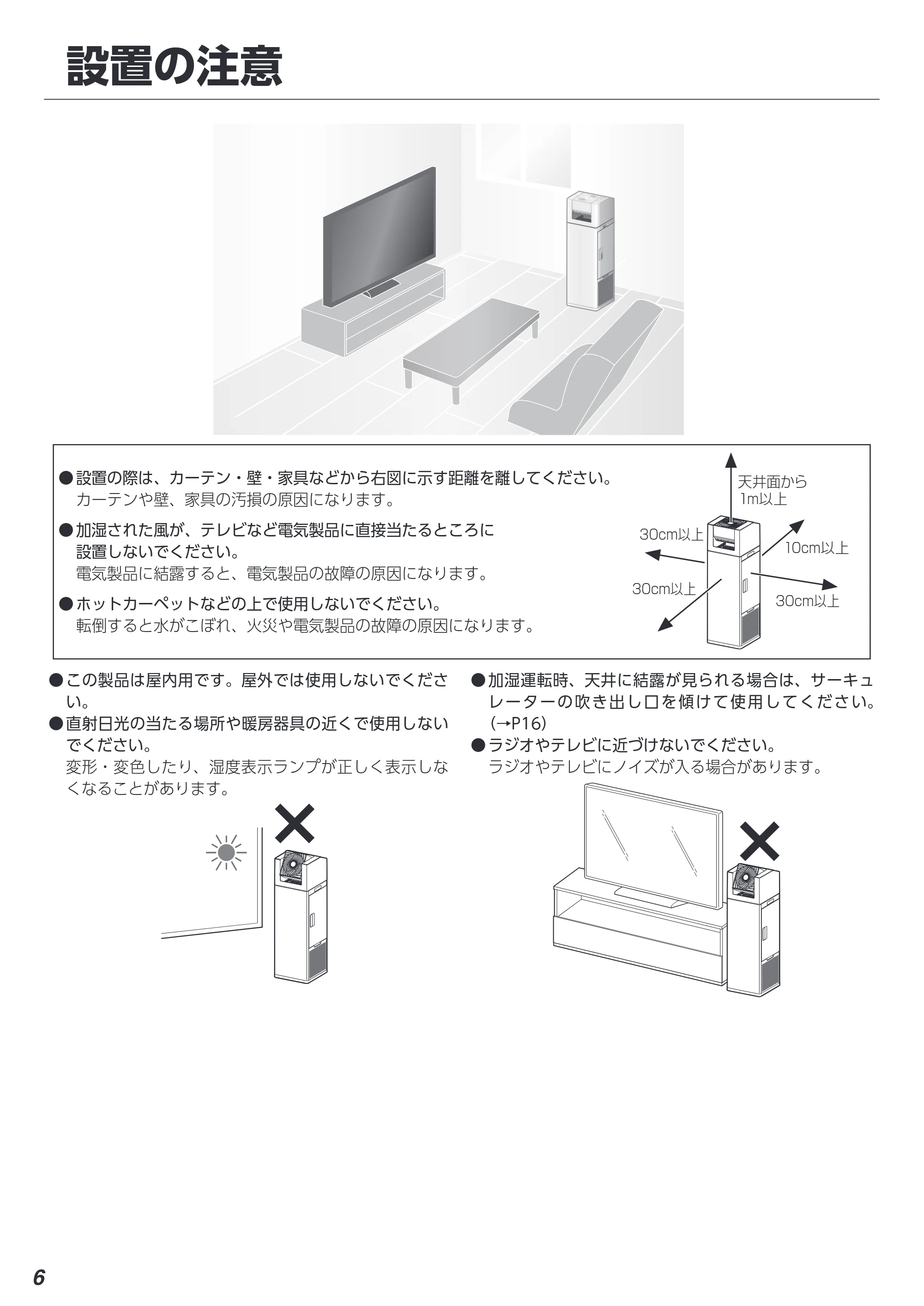 アイリスオーヤマ KCHA-A55 取扱説明書 — 原本ページ — 6ページ