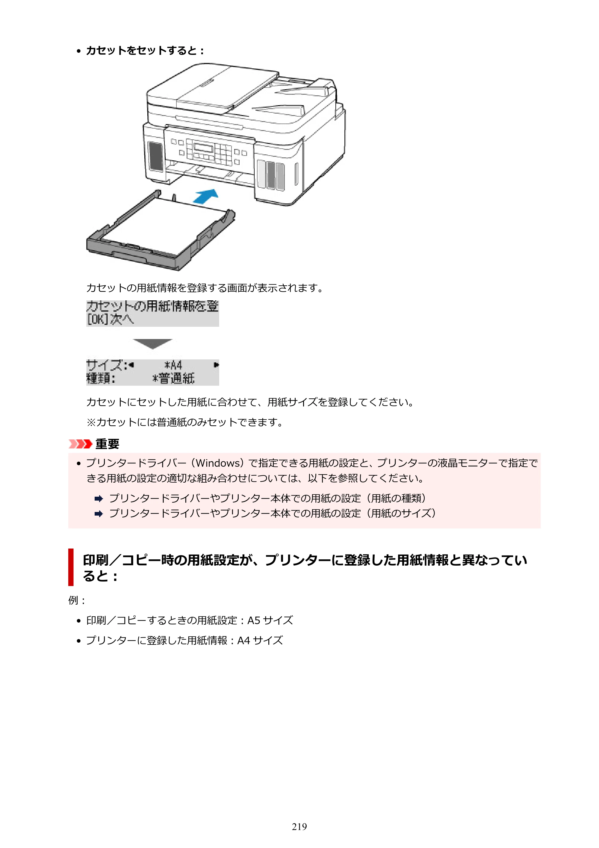 キヤノン G7030 オンラインマニュアル PDF版（Mac版） 2019年12月12日掲載（PDF：14.0MB） — 原本ページ — 219ページ