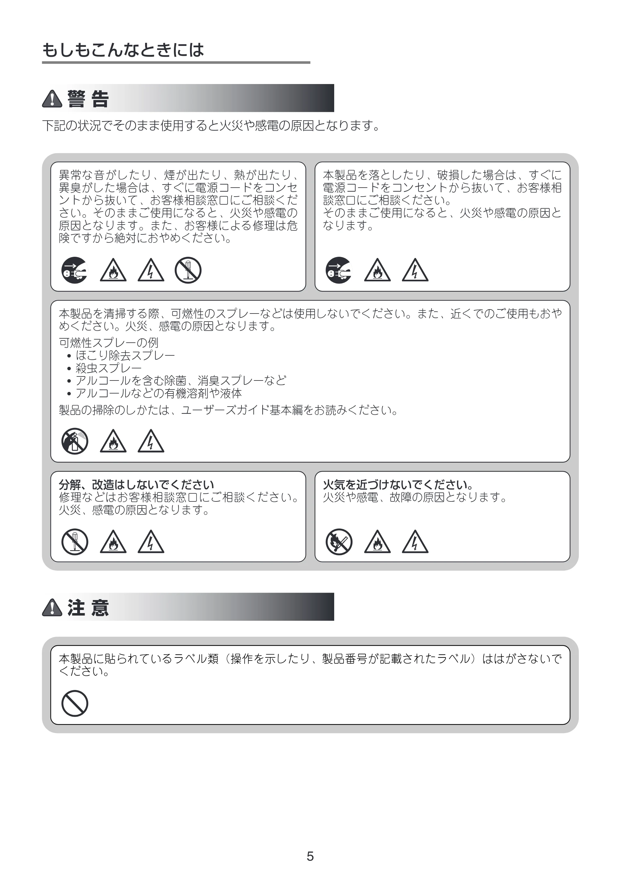 ブラザー MFC-J805D / MFC-J805DW / MFC-J800D / MFC-J800DW / MFC-J810DN/ MFC-J810DWN 増設コードレス子機取扱説明書 — もしもこんなときには — 原本ページ — 6ページ