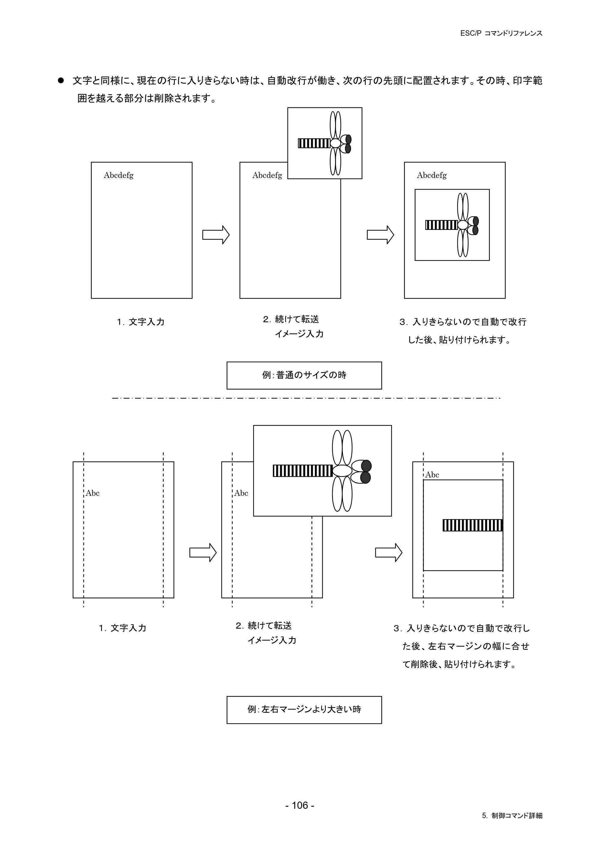 ブラザー RJ-4230B / RJ-4250WB / TD-2130N/ 2130NSA ESC/Pコマンドリファレンス — 原本ページ — 112ページ