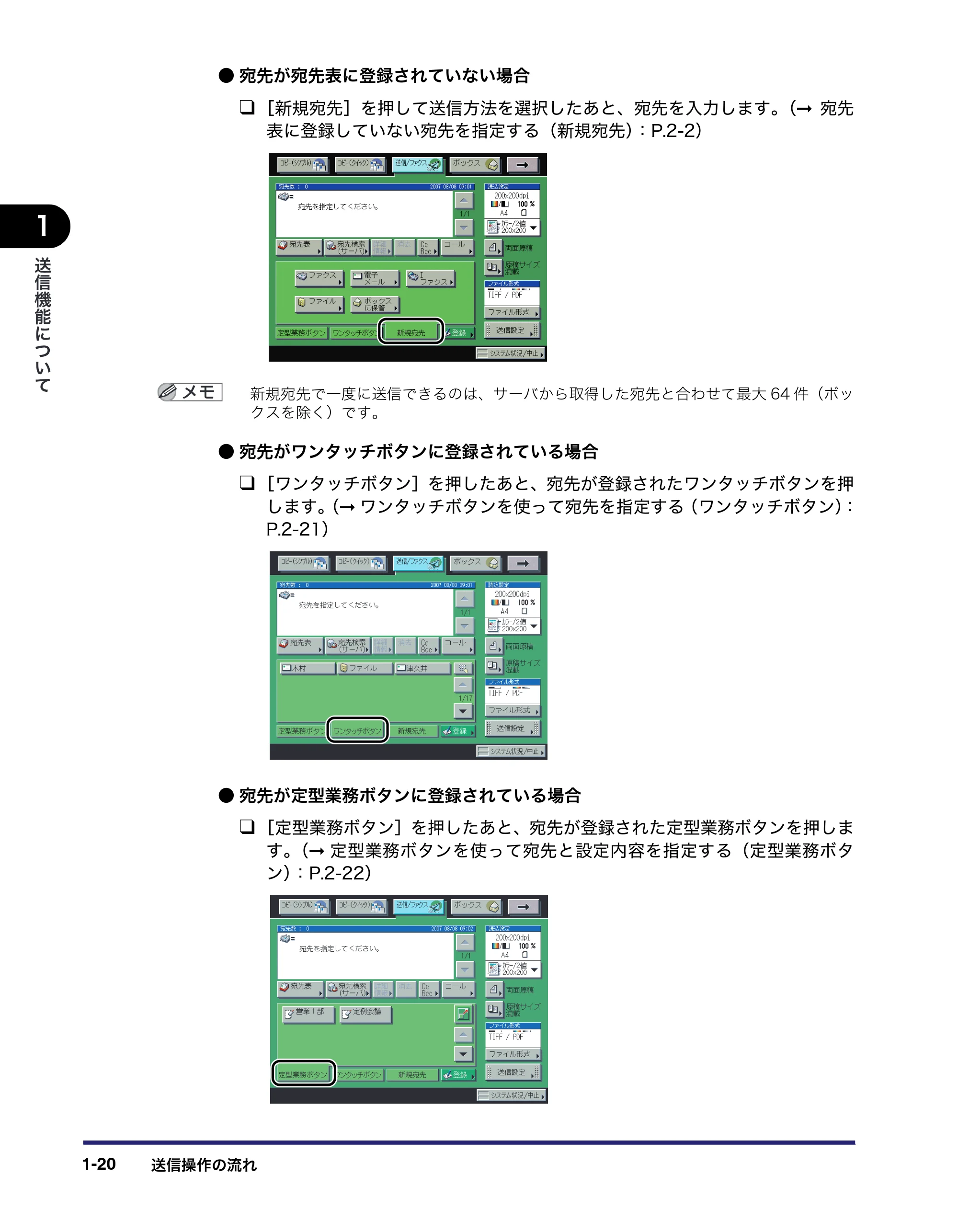キヤノン iR C2550F 送信/ファクスガイド (PDF形式/21.93Mバイト) — 原本ページ — 34ページ