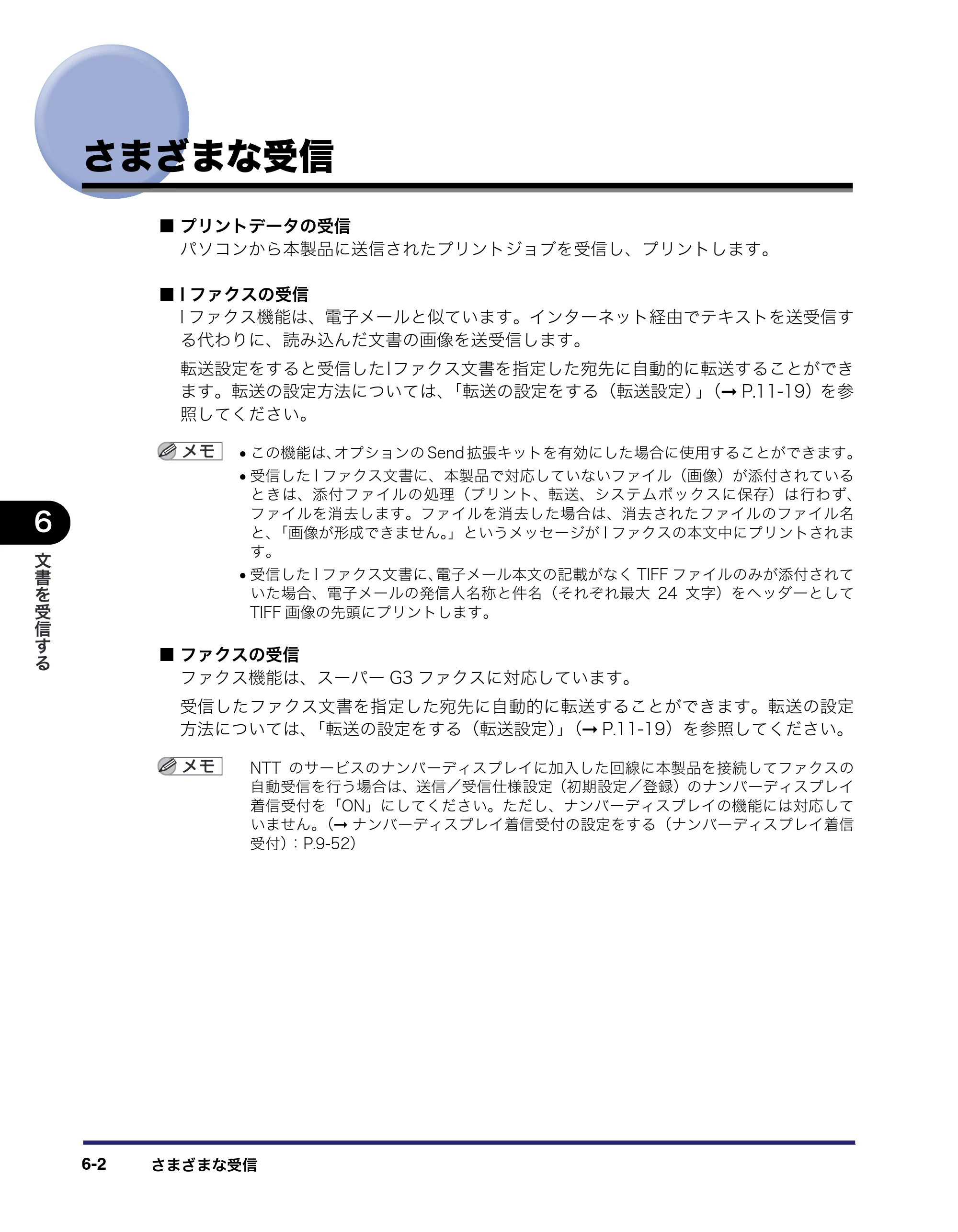 キヤノン iR C2550F 送信/ファクスガイド (PDF形式/21.93Mバイト) — さまざまな受信 — 原本ページ — 152ページ