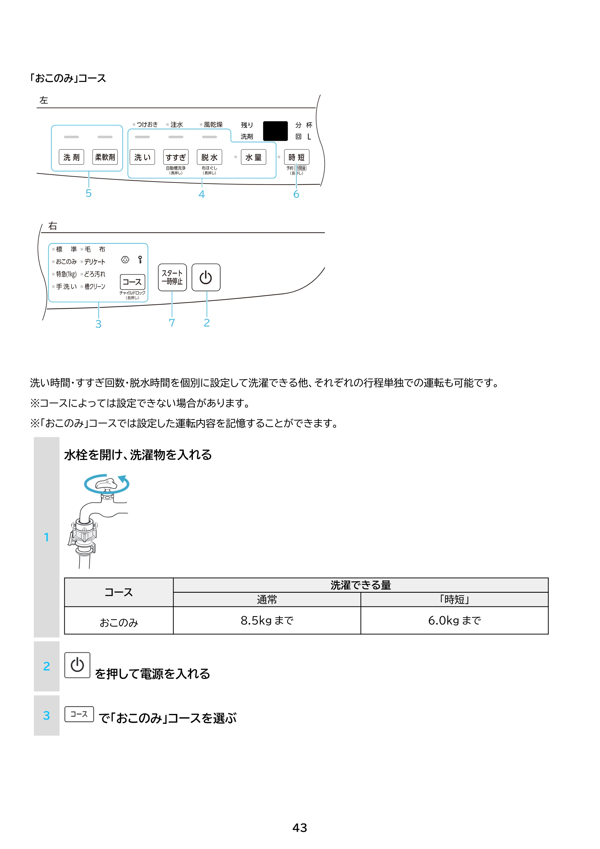 アイリスオーヤマ ITW-F853H 取扱説明書 — 原本ページ — 43ページ