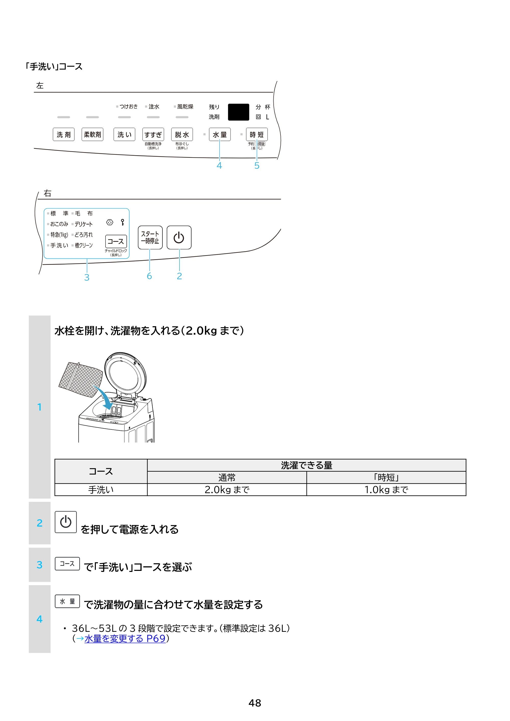 アイリスオーヤマ ITW-F853H 取扱説明書 — 原本ページ — 48ページ