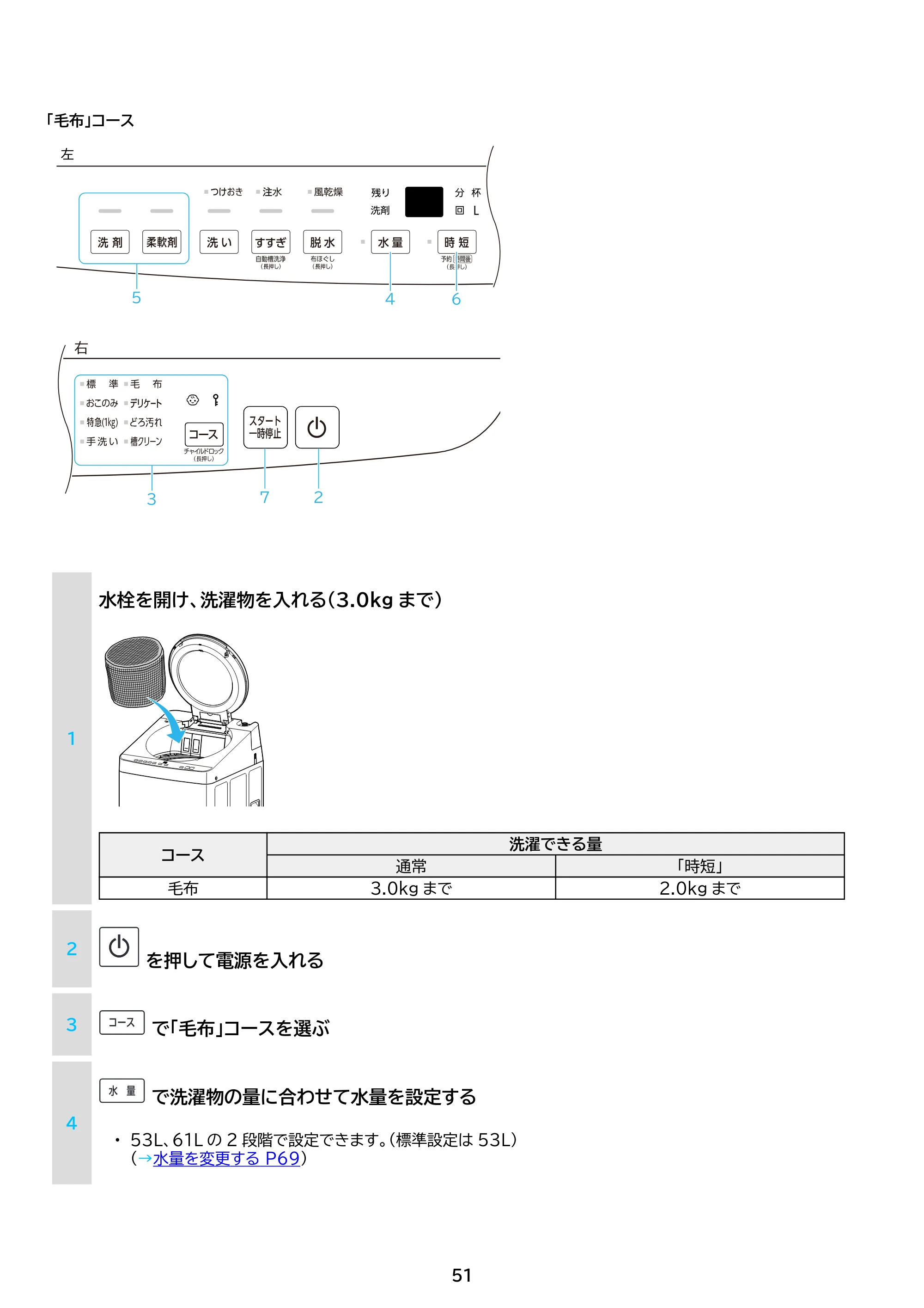 アイリスオーヤマ ITW-F853H 取扱説明書 — 原本ページ — 51ページ