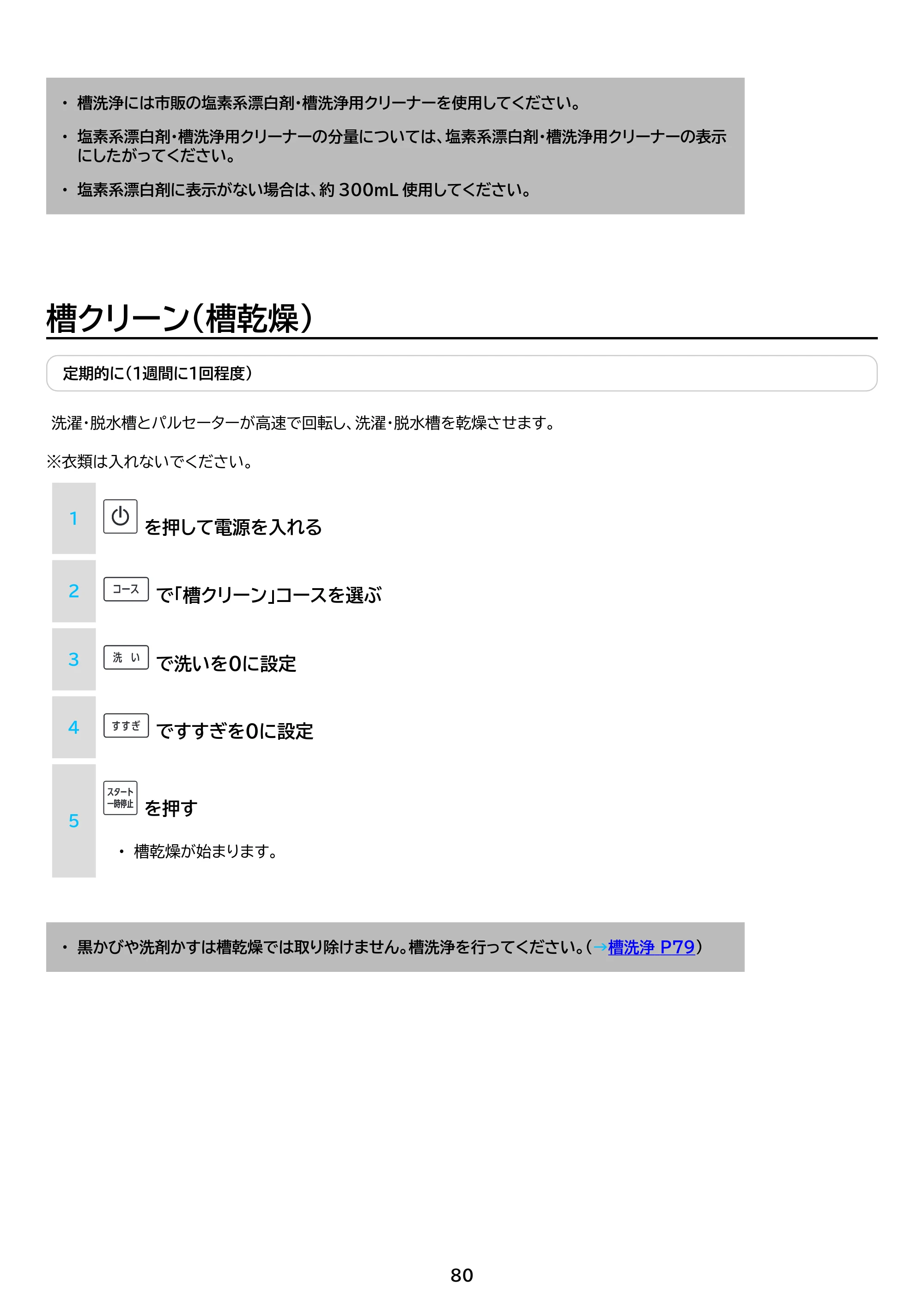 アイリスオーヤマ ITW-F853H 取扱説明書 — 原本ページ — 80ページ