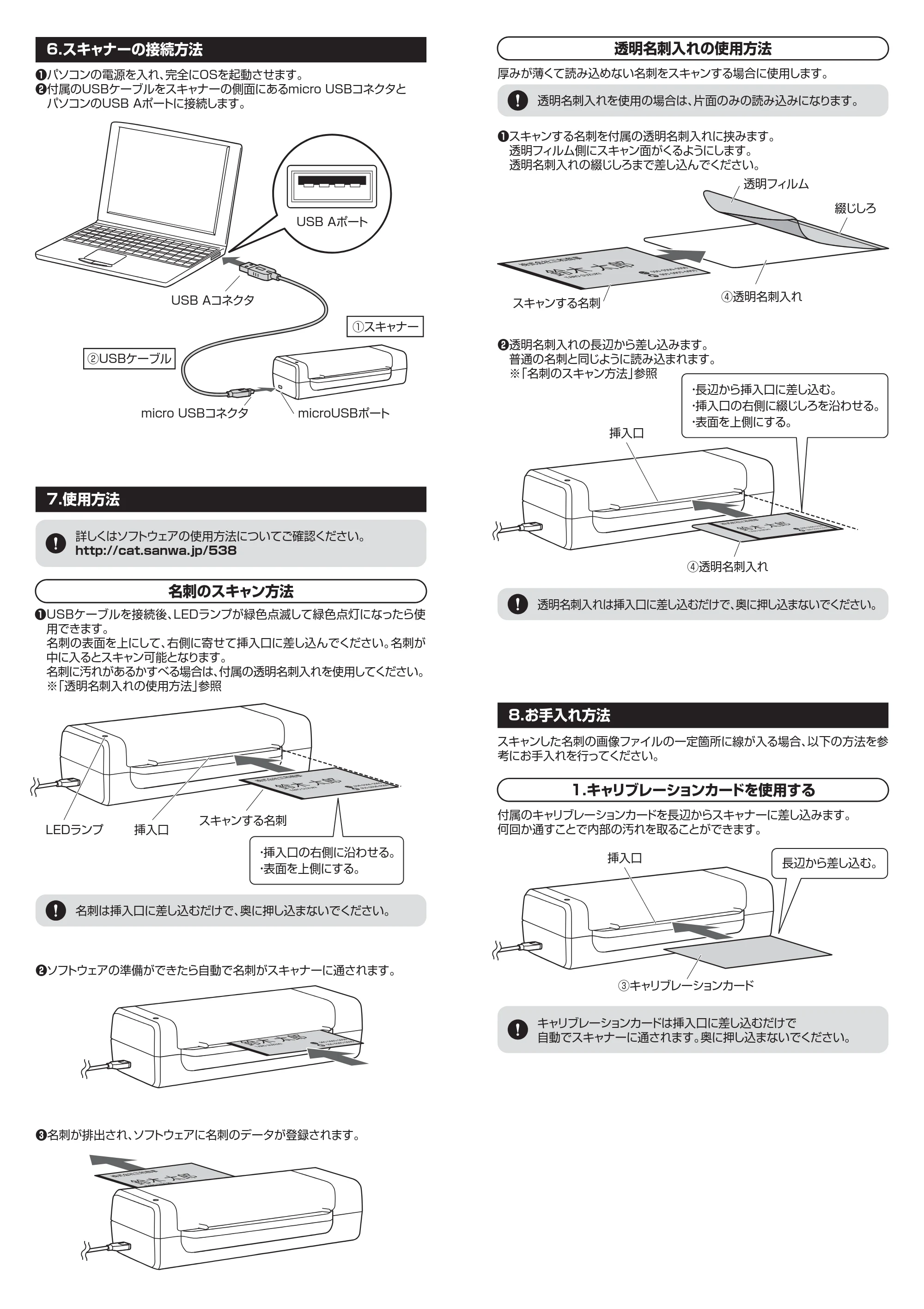 サンワサプライ PSC-15UB 取扱説明書 — 原本ページ — 3ページ
