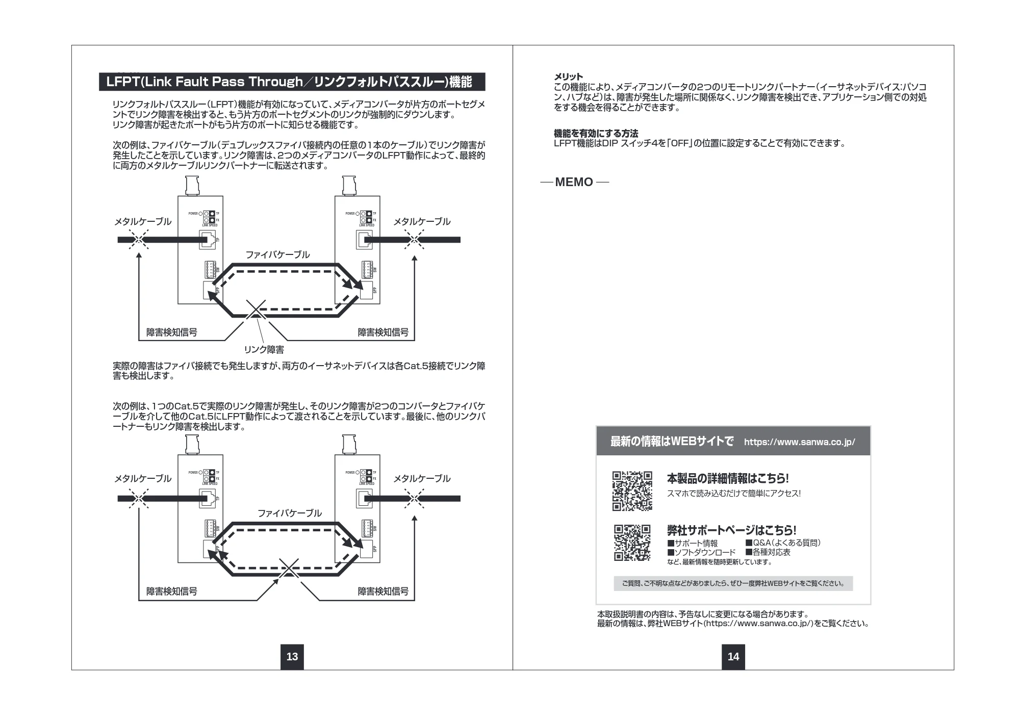 サンワサプライ LAN-NGC240 取扱説明書 — 原本ページ — 8ページ