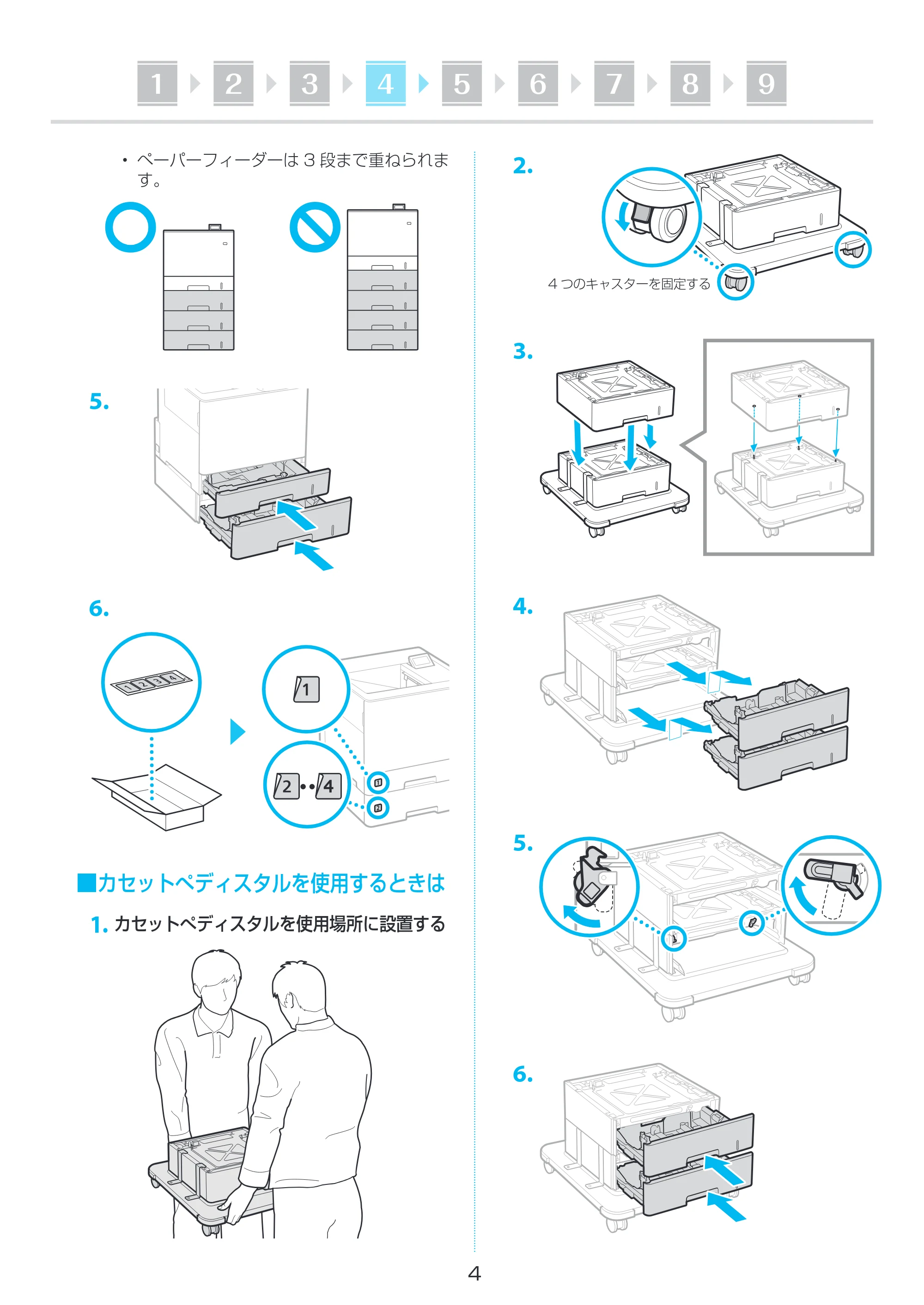 キヤノン LBP732Ci セットアップガイド 2024年10月24日掲載(PDF:1.93MB) — 原本ページ — 4ページ