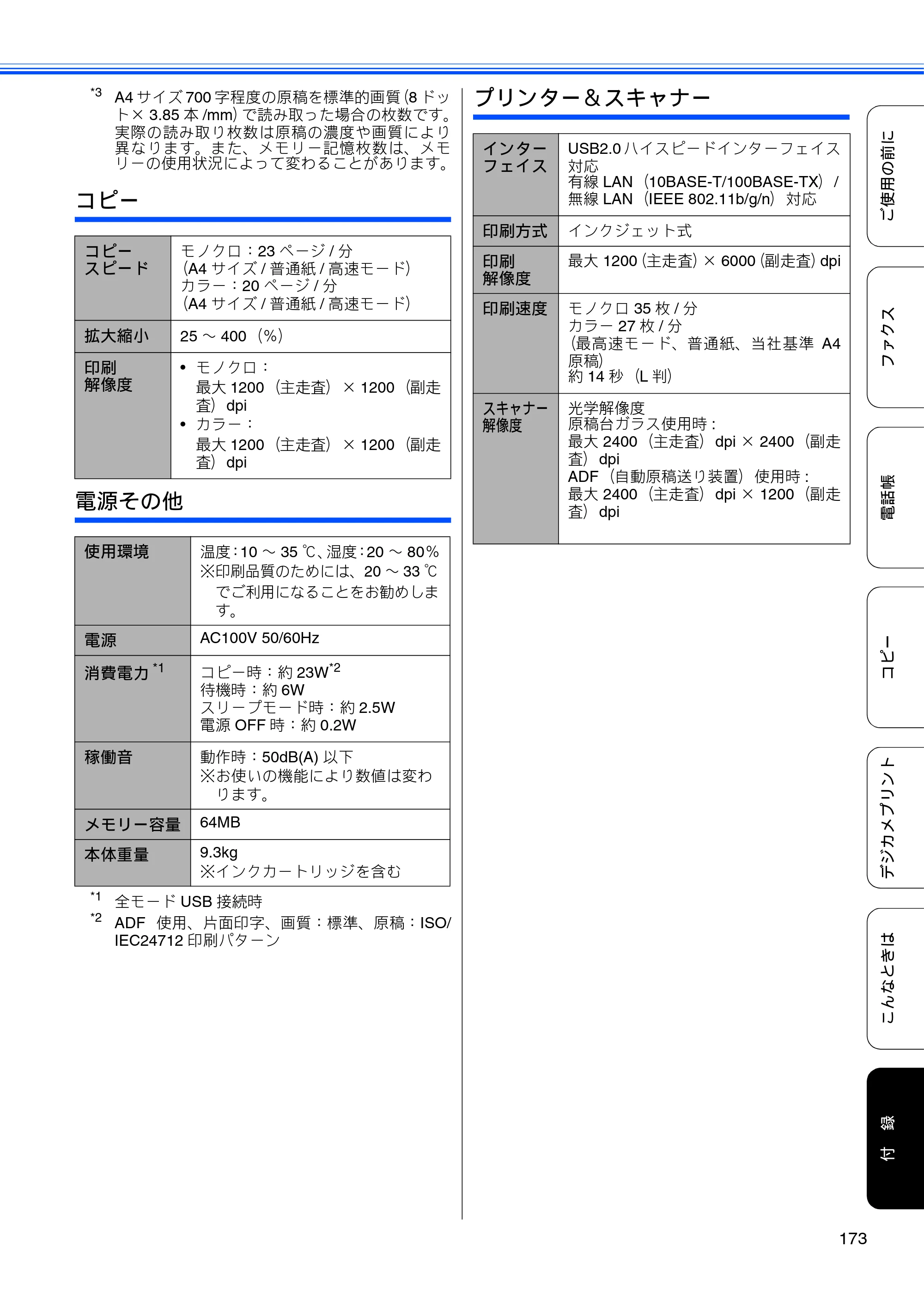 ブラザー MFC-J825N ユーザーズガイド ～基本編～ — 原本ページ — 175ページ