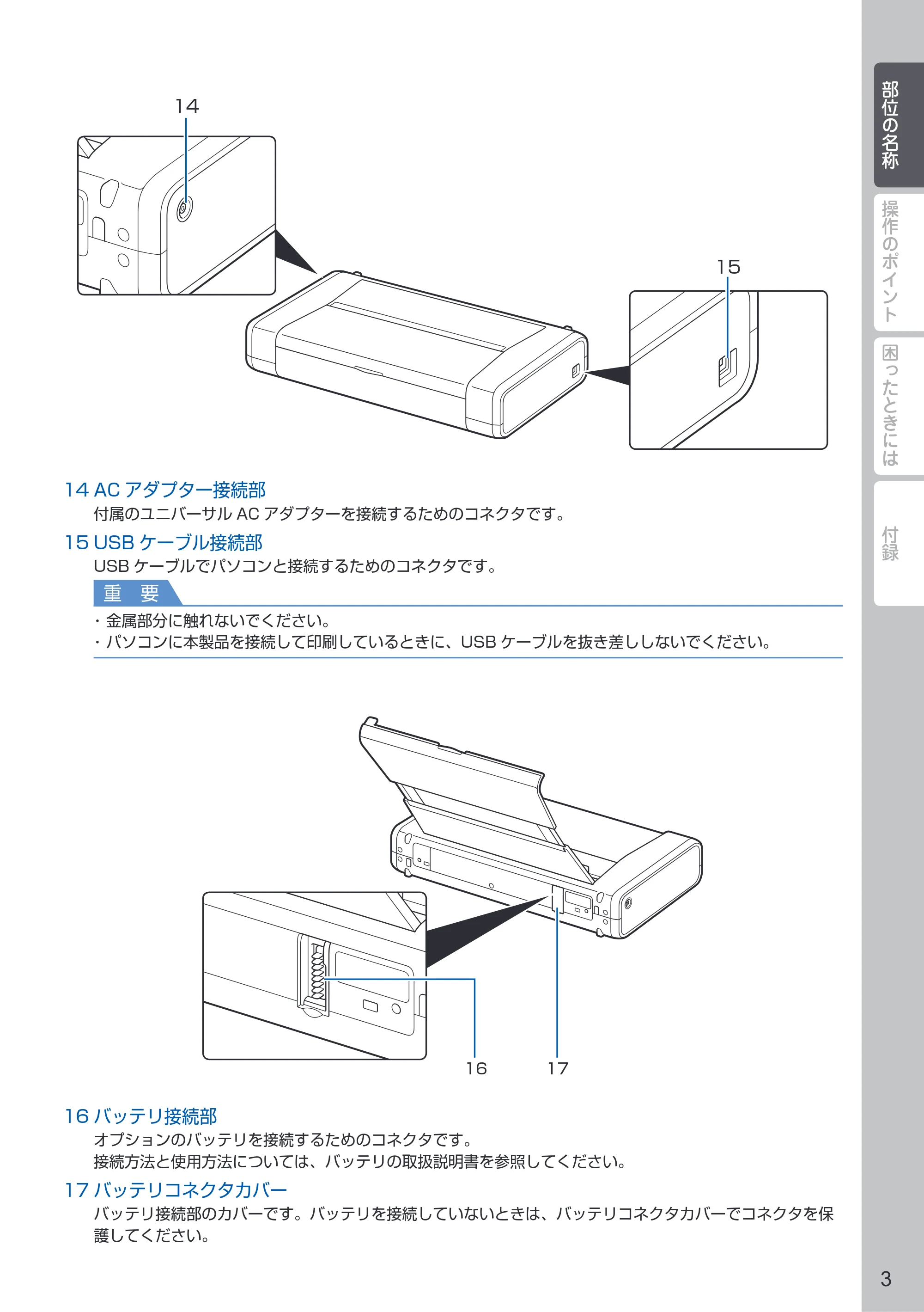 キヤノン PIXUS iP110 PIXUS 早わかり（PDF：2.62MB） — 原本ページ — 5ページ