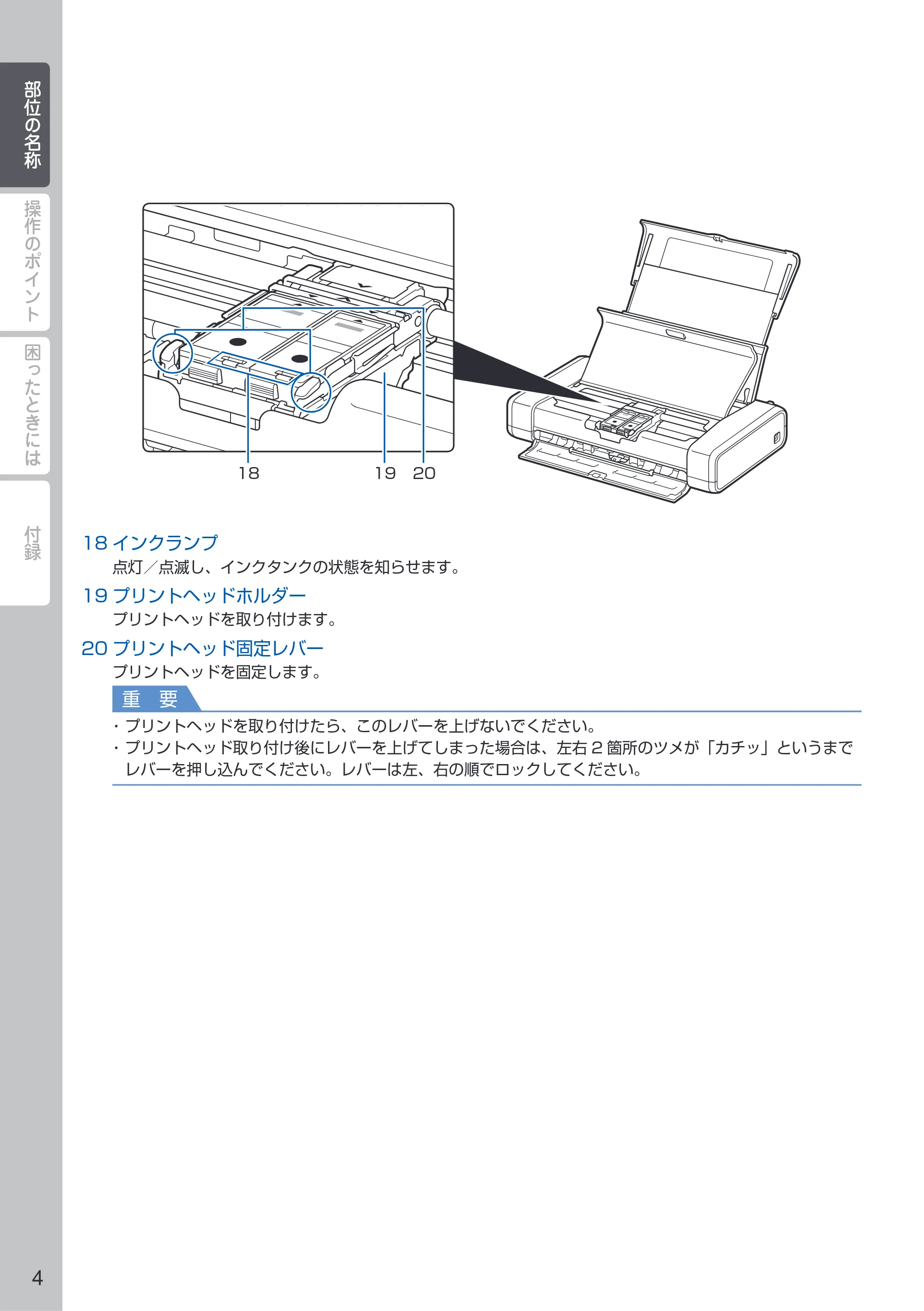キヤノン PIXUS iP110 PIXUS 早わかり（PDF：2.62MB） — 原本ページ — 6ページ