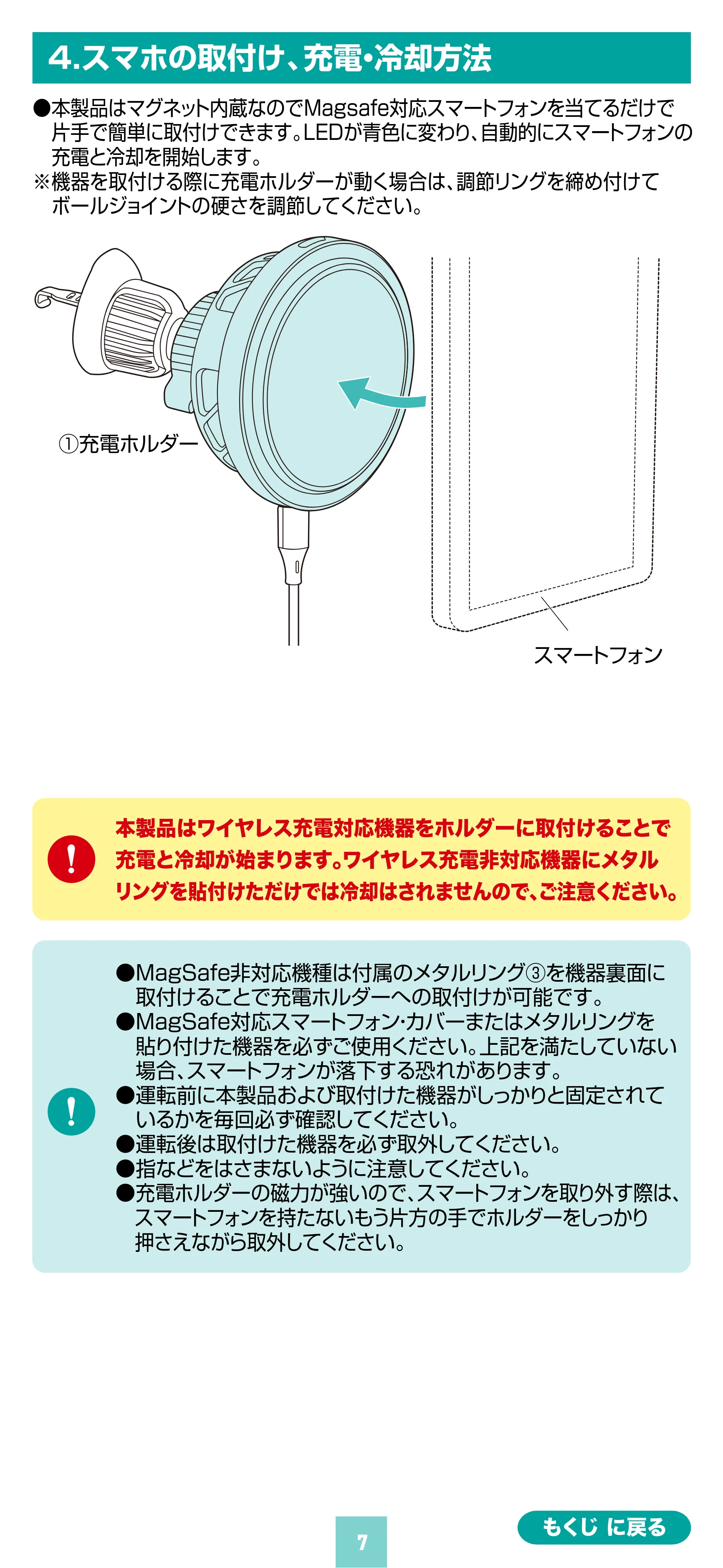 サンワサプライ 200-CAR115 取扱説明書 — 原本ページ — 7ページ