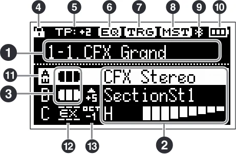 ヤマハ CK88 / CK61 CK88 CK61 取扱説明書 — 基本操作 — 図版 26-1 — 26ページ