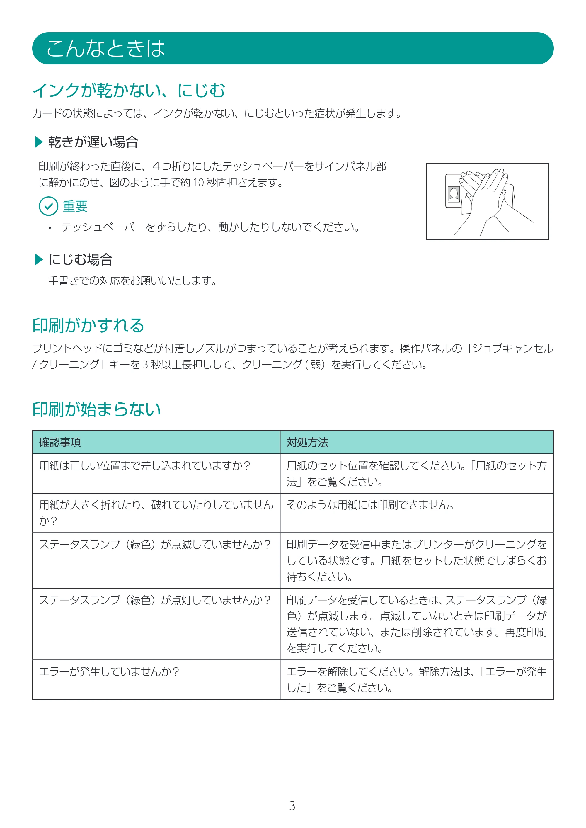 キヤノン CX-M1720 CX-M1720 クイックガイド 2022年9月29日更新（PDF：2.12MB） — 原本ページ — 3ページ