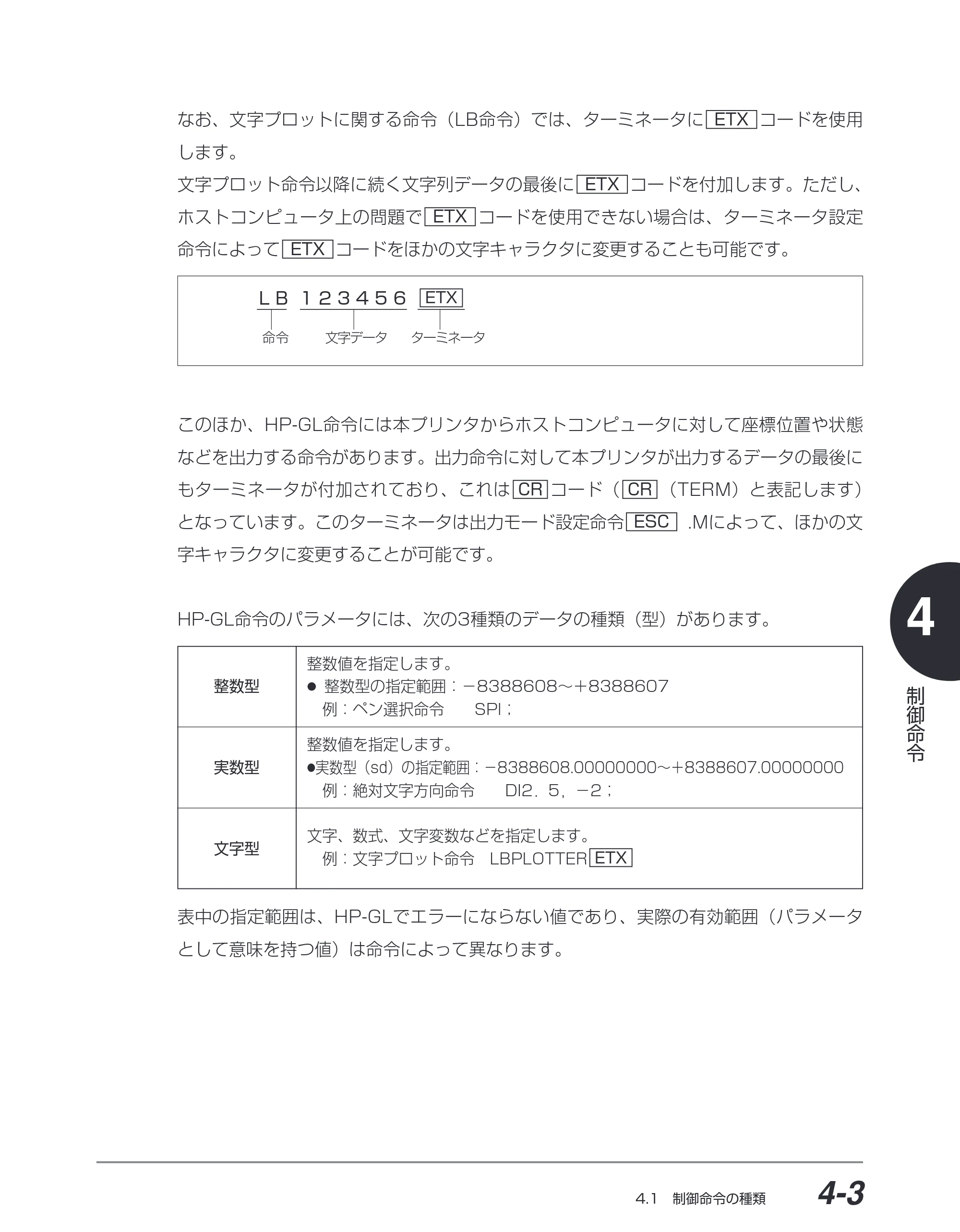 キヤノン BIJ2350/BIJ1350/BIJ1350D HP-GLユーザーズガイド （PDF形式／1.91Mバイト） — 原本ページ — 74ページ
