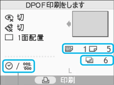 キヤノン SELPHY CP780 プリンターユーザーガイド （PDF形式／4.59Mバイト） — カメラで指定した画像を印刷しよう（DPOF印刷） — 図版 26-2 — 26ページ