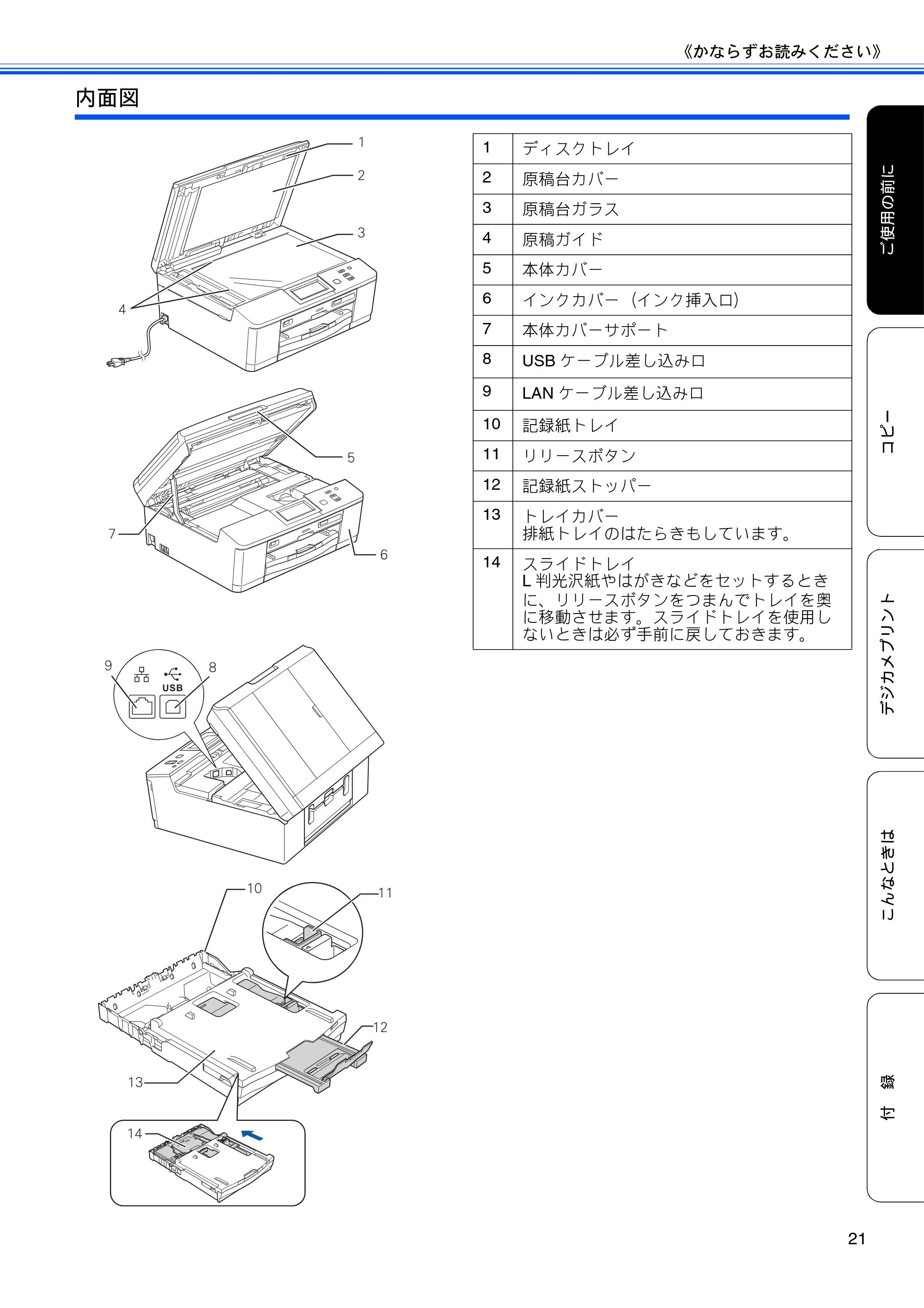 ブラザー DCP-J940N-B/W/ECO ユーザーズガイド ~基本編~ — 原本ページ — 23ページ