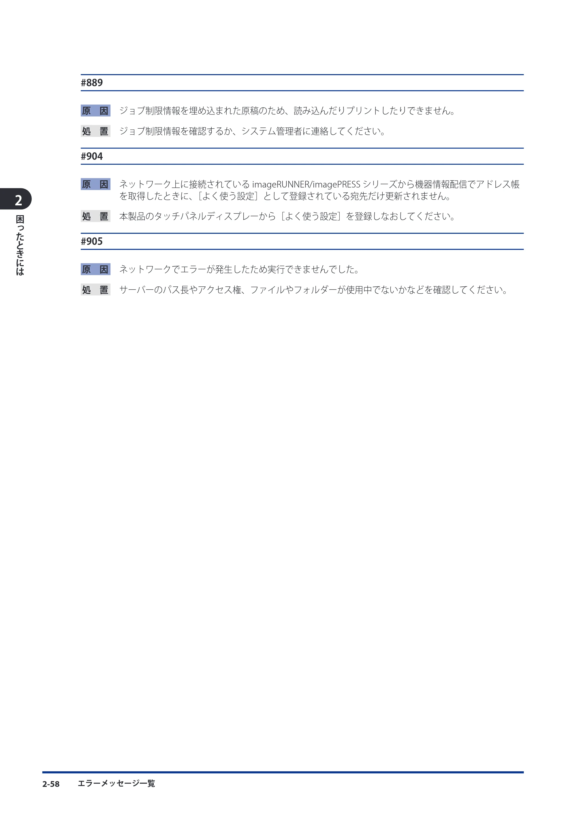 キヤノン imageRUNNER ADVANCE C5051F/C5051F-R/C5051/C5045F/C5045/C5035F/C5035F-R/C5035/C5030F/C5030 メンテナンスガイド 2010年11月15日更新 （PDF形式／16.39Mバイト） — 原本ページ — 110ページ