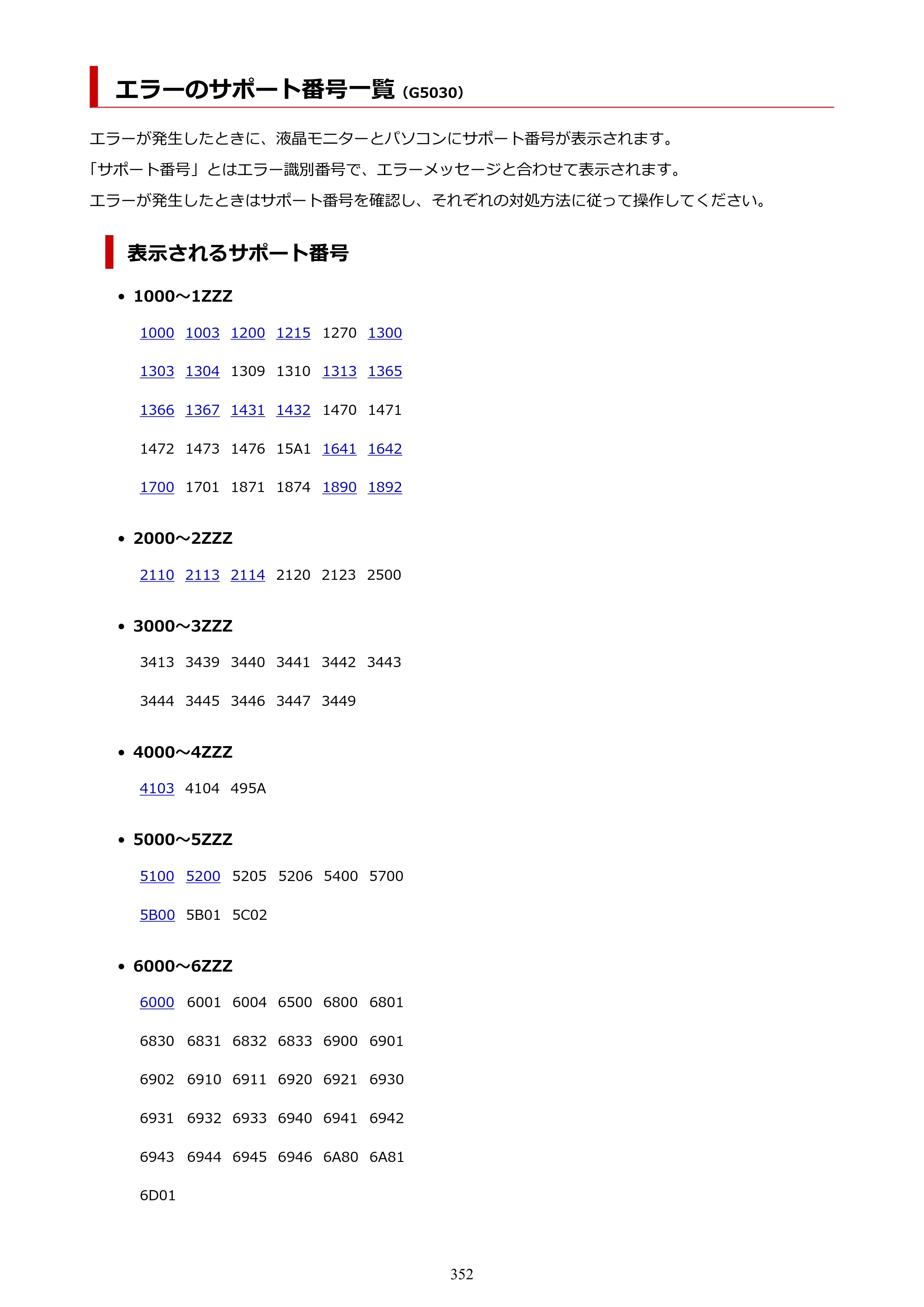 キヤノン G5030 電子マニュアル PDF版 （Windows版） 2019年6月13日掲載（PDF：10.2MB） — 原本ページ — 352ページ