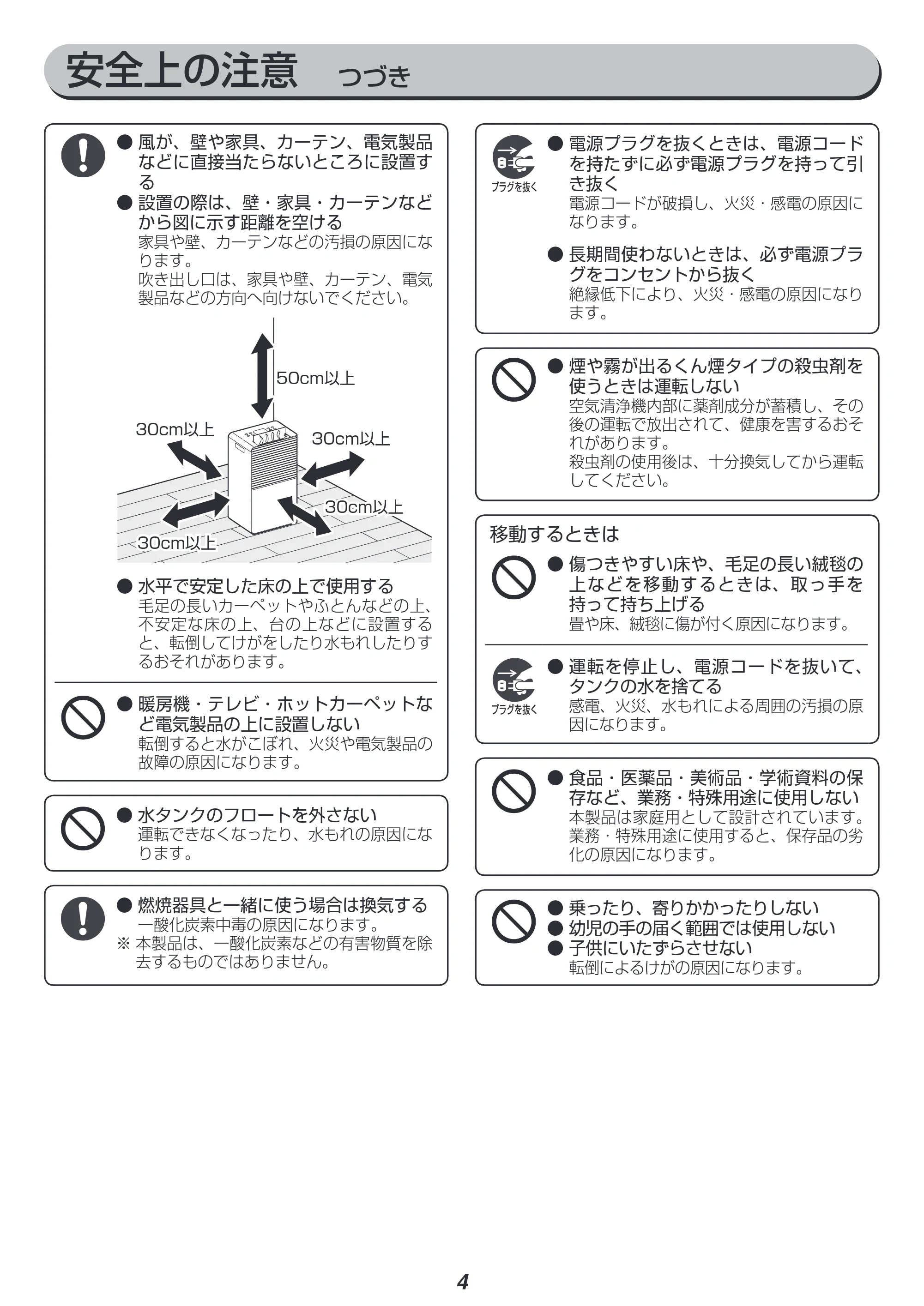 アイリスオーヤマ IJCP-J160 取扱説明書 — 原本ページ — 4ページ