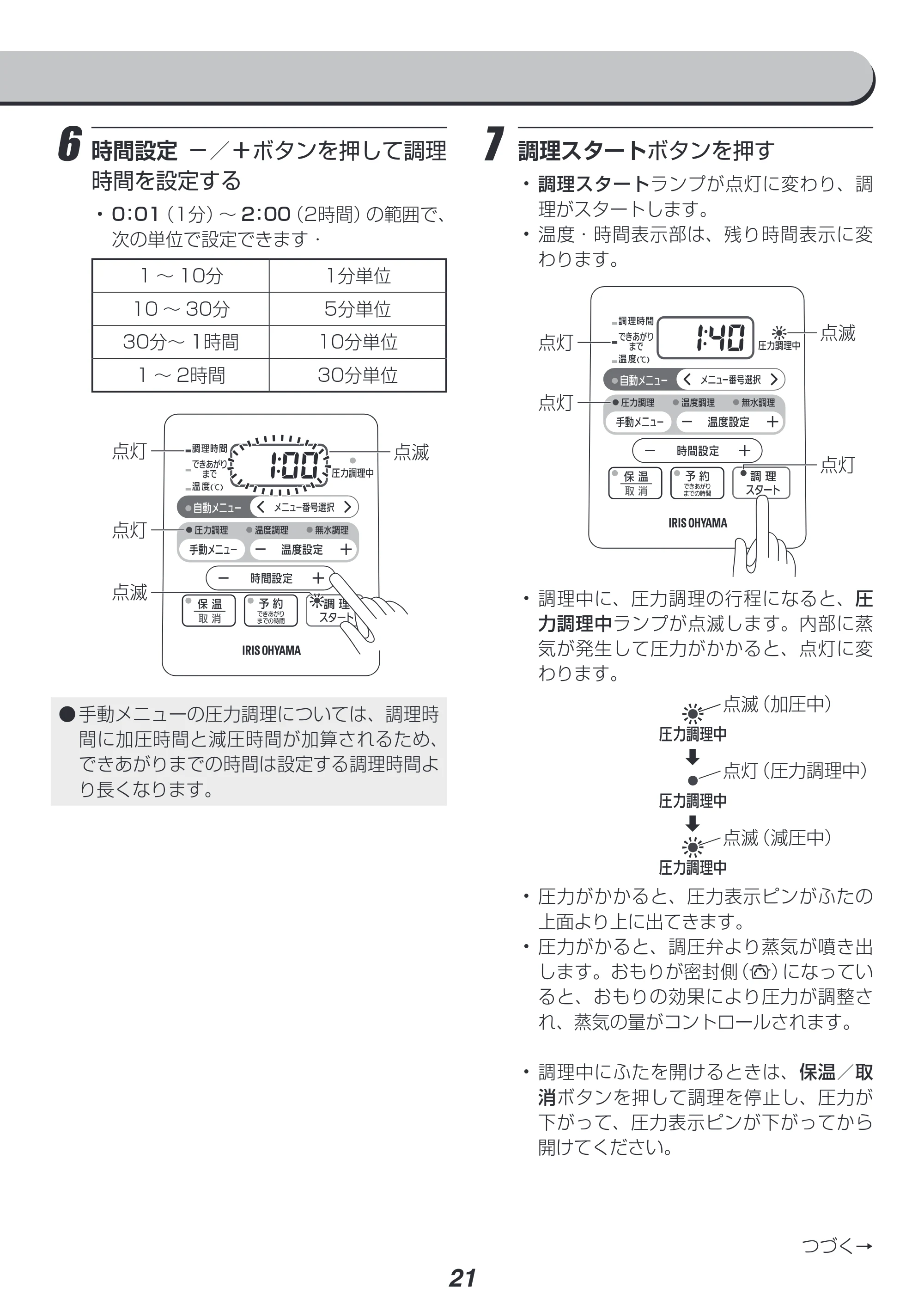 アイリスオーヤマ PC-EMA3 取扱説明書 — 原本ページ — 21ページ