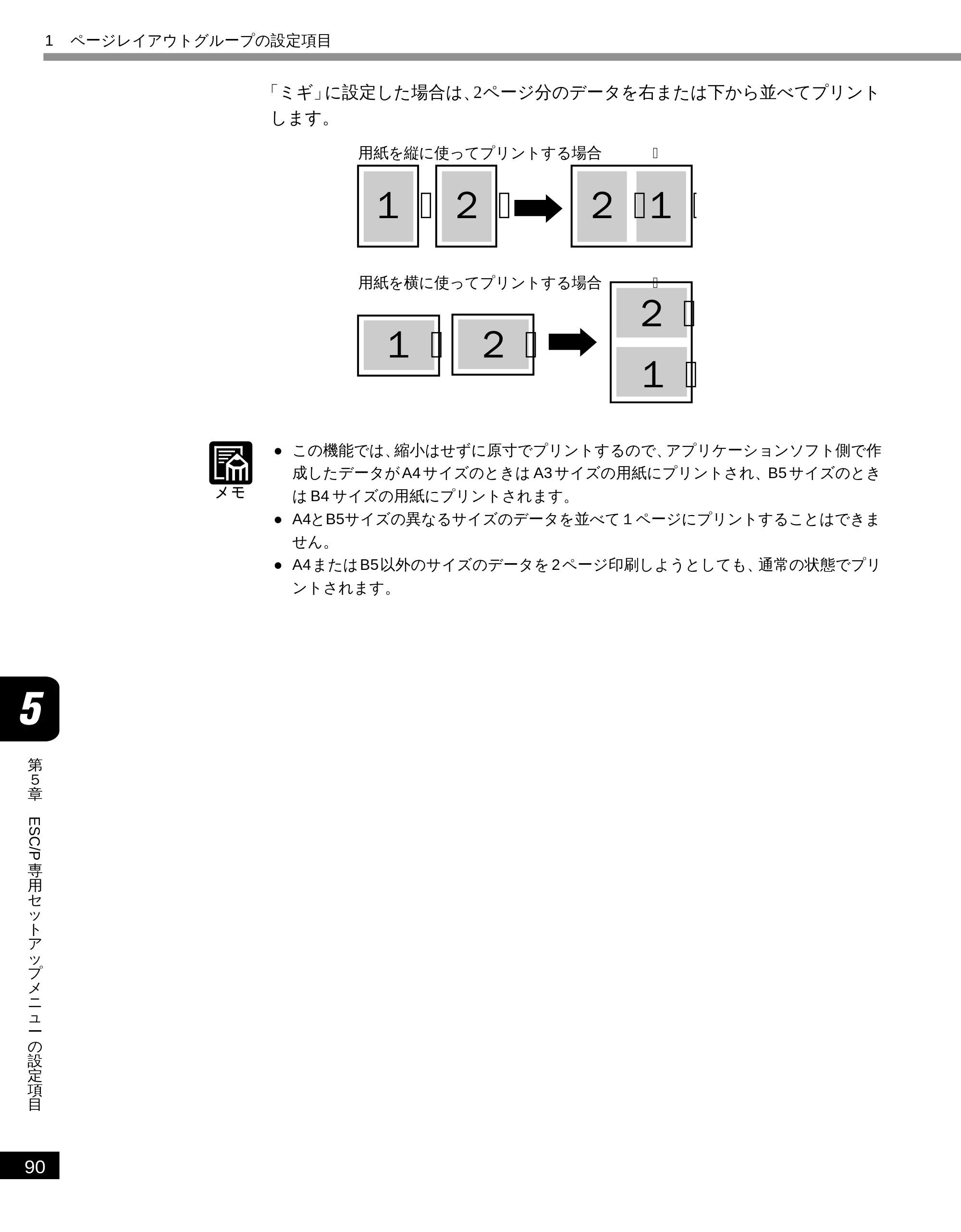 キヤノン LBP-2300 LIPS機能ガイド (PDF形式/2.61Mバイト) — 原本ページ — 100ページ