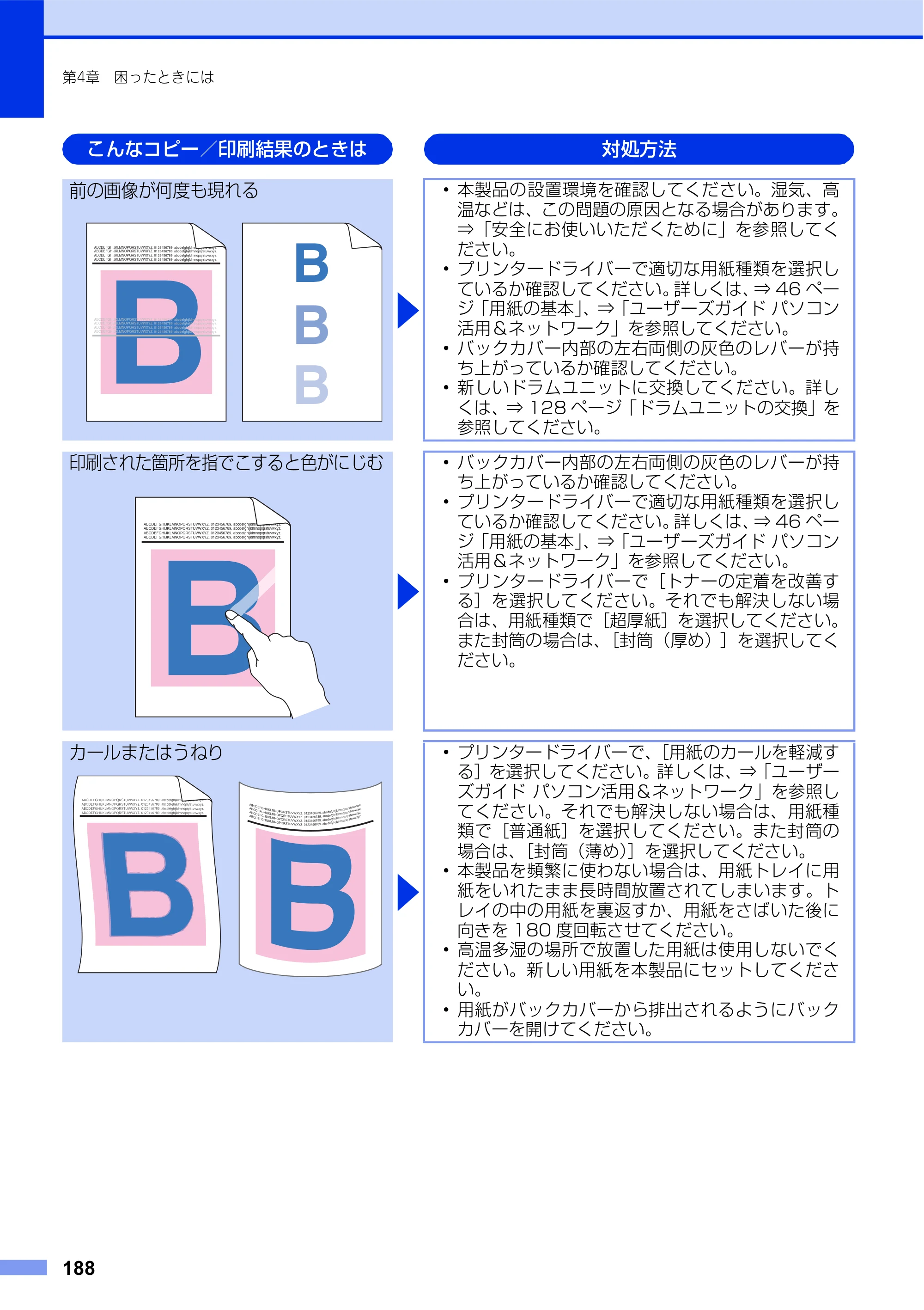 ブラザー MFC-L8610CDW / MFC-L9570CDW ユーザーズガイド ～基本編～ — 原本ページ — 188ページ