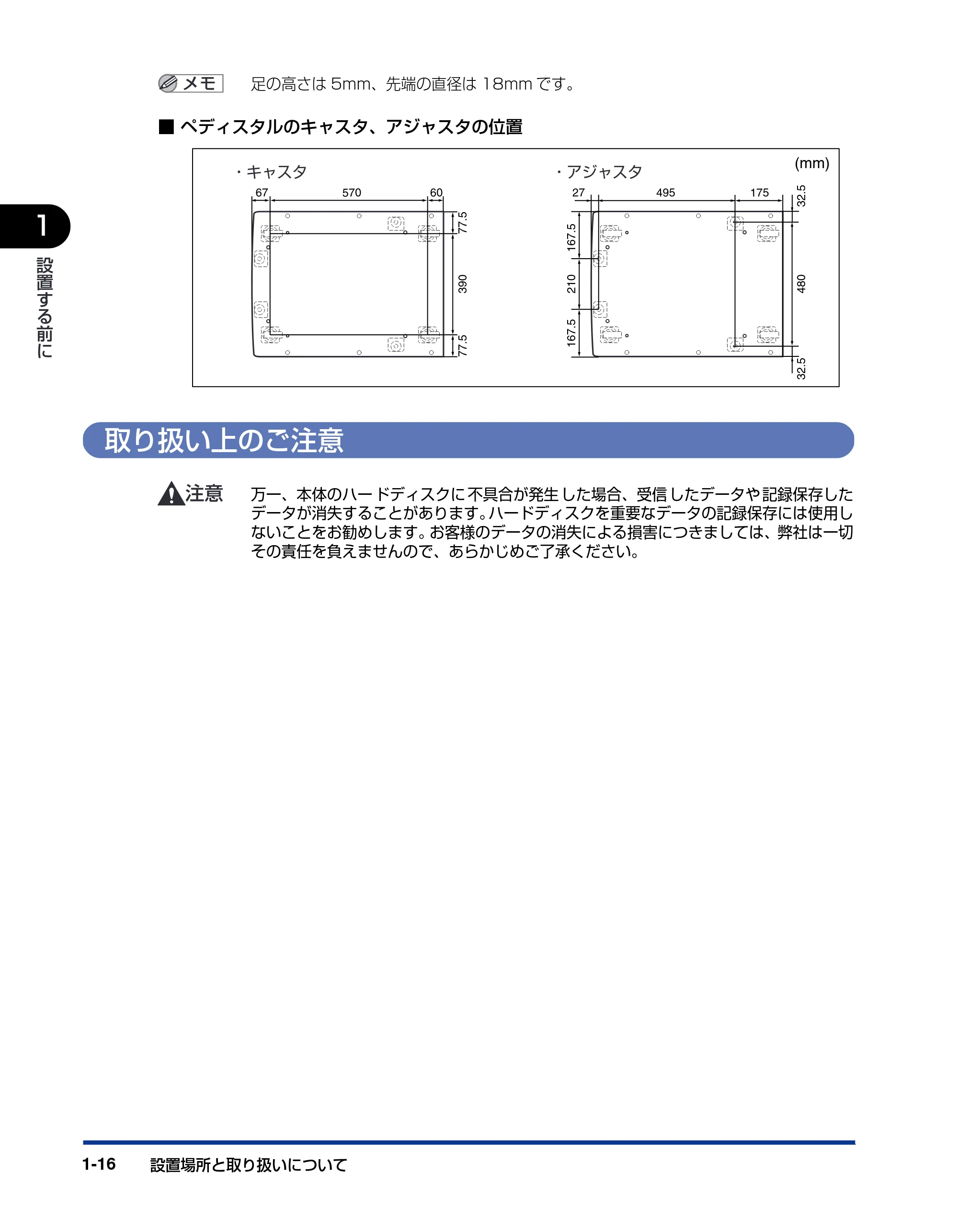 キヤノン LBP5900 設置ガイド 2006年4月18日更新 (PDF形式/5.85Mバイト) — 取り扱い上のご注意 — 原本ページ — 32ページ