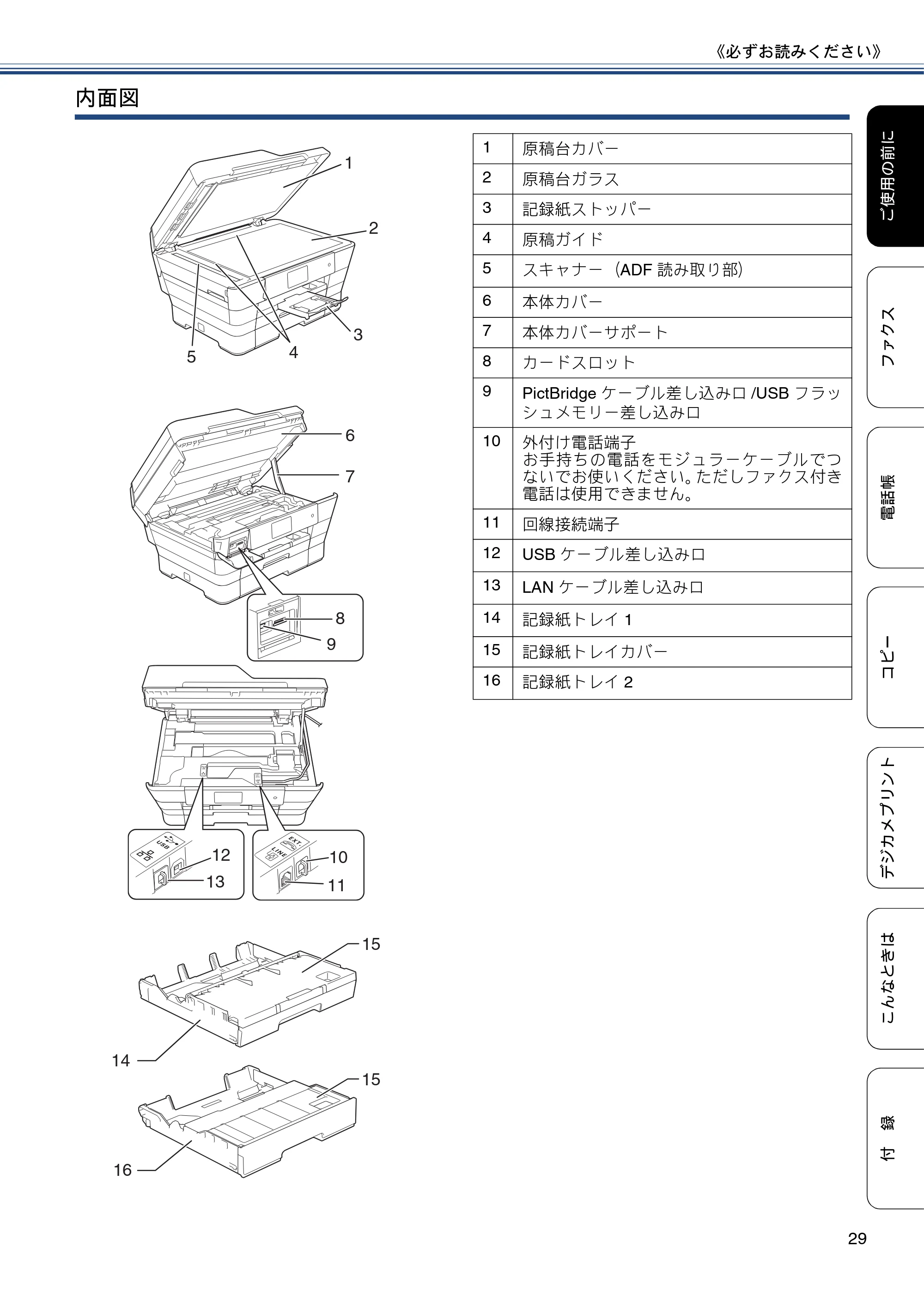 ブラザー MFC-J6975CDW ユーザーズガイド ～基本編～ — 原本ページ — 29ページ