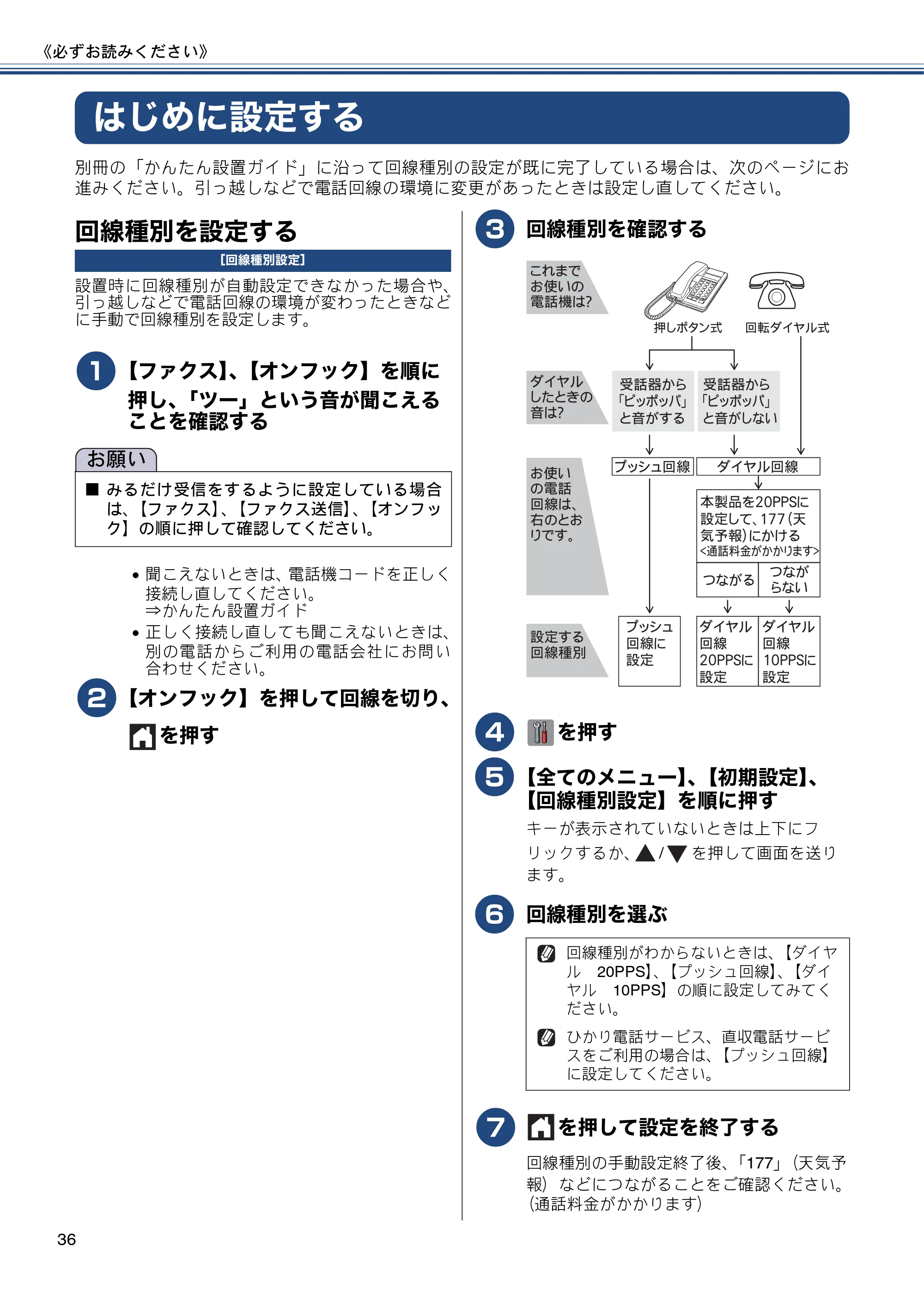 ブラザー MFC-J6975CDW ユーザーズガイド ～基本編～ — はじめに設定する — 原本ページ — 36ページ