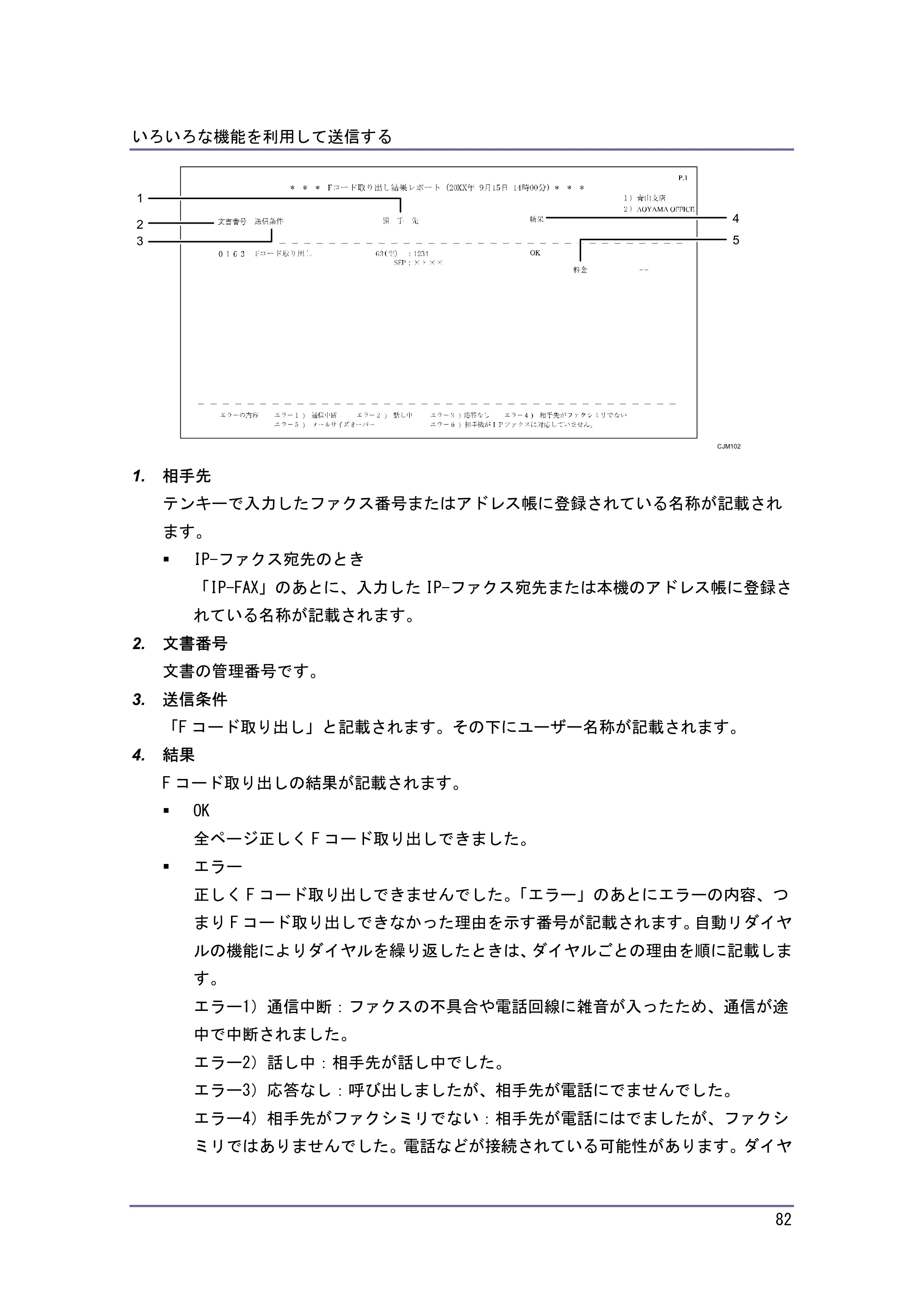 キヤノン PostScript3 ファクス （PDF形式／8.56Mバイト） — 原本ページ — 82ページ