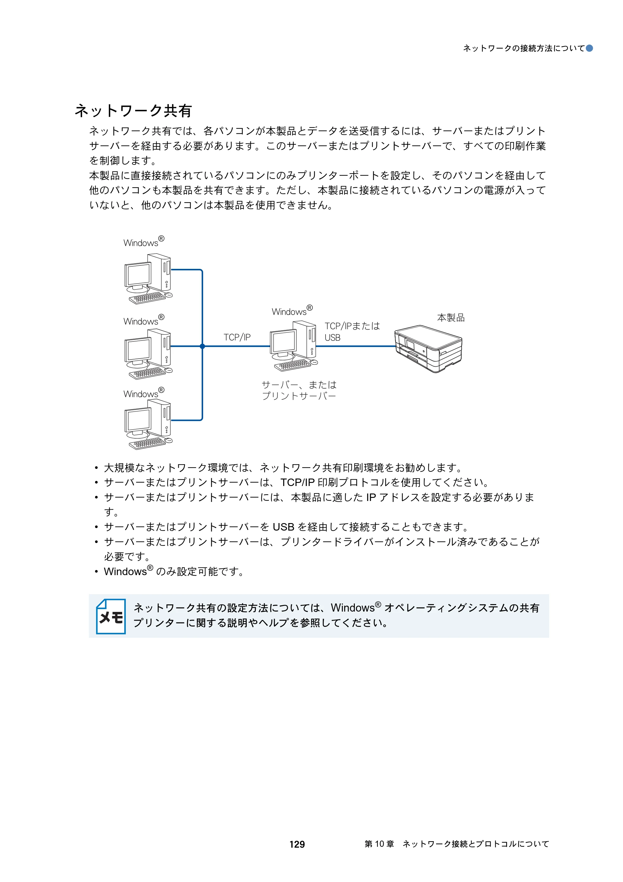 ブラザー DCP-J132N / DCP-J152N / DCP-J4215N-B/W ユーザーズガイド ～ネットワーク編～ — 原本ページ — 129ページ