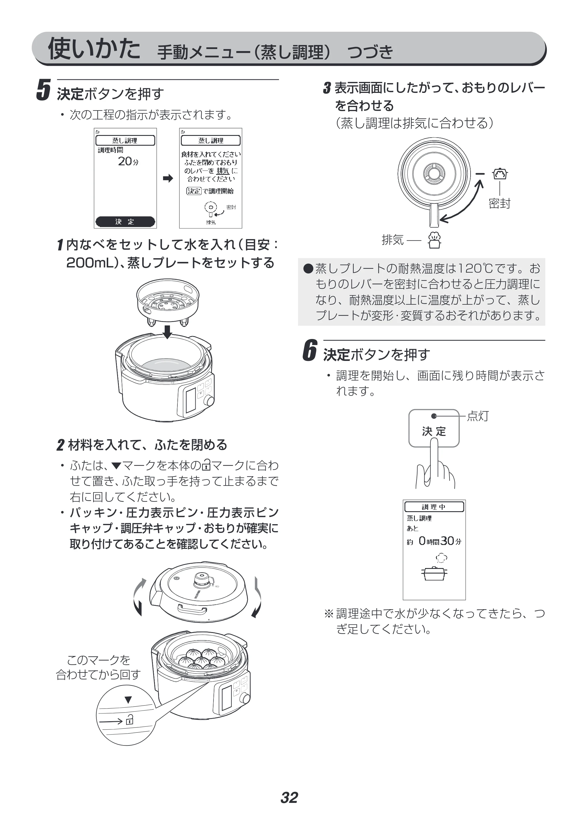 アイリスオーヤマ KPC-MA3 取扱説明書 — 原本ページ — 32ページ