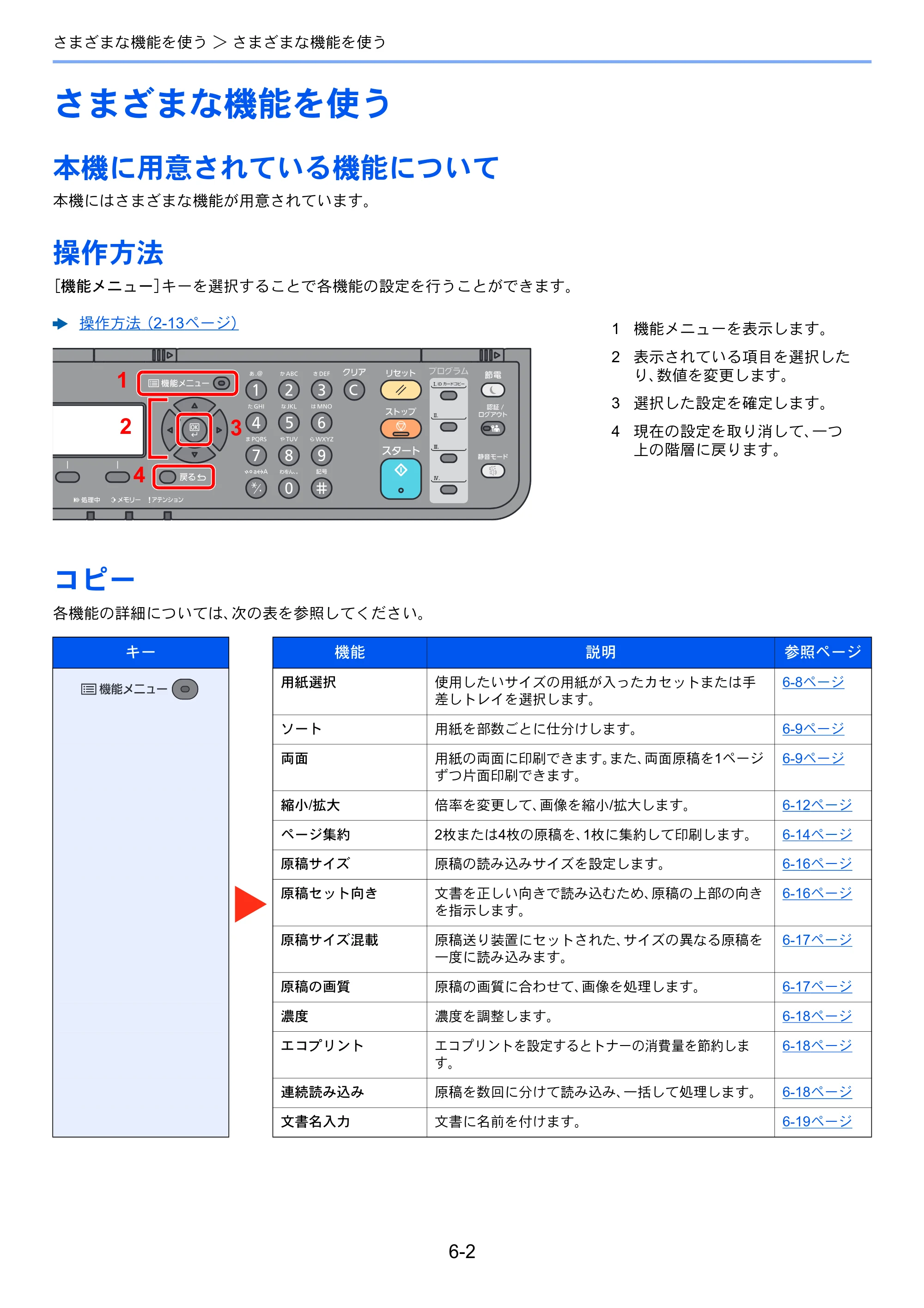 京セラ ECOSYS M2540dw ECOSYS M2540dw 使用説明書 — さまざまな機能を使う — 原本ページ — 201ページ