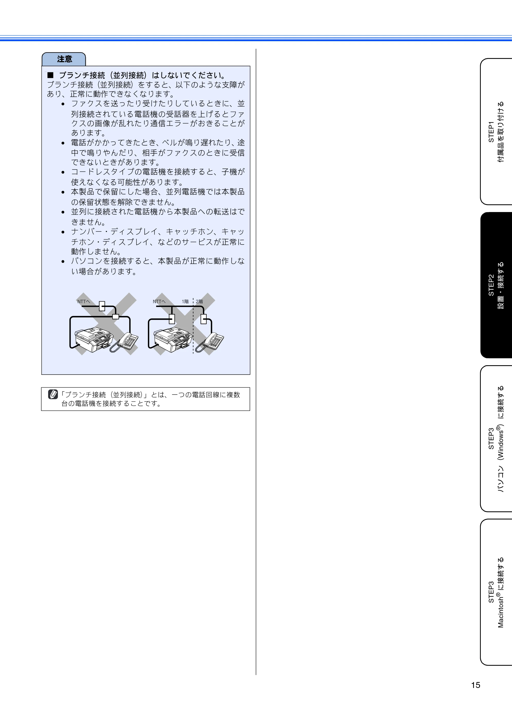 ブラザー MFC-460CN かんたん設置ガイド — 原本ページ — 17ページ