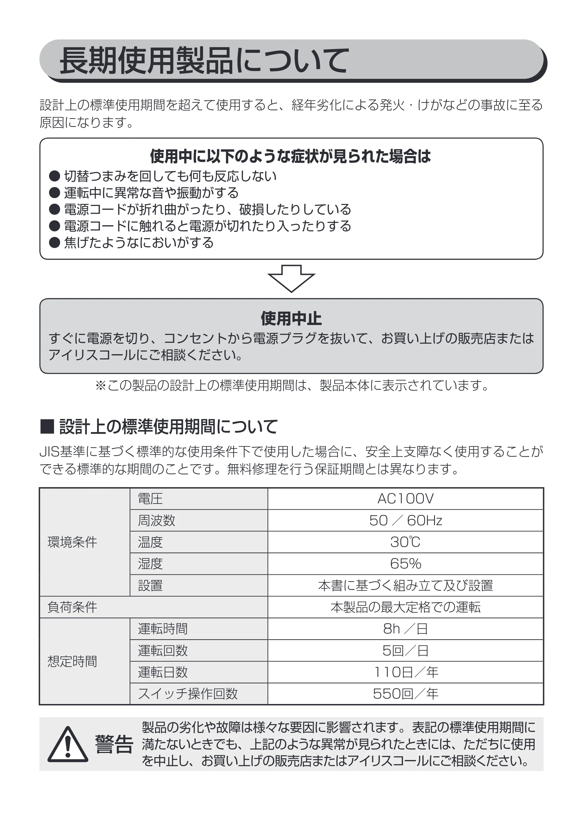 アイリスオーヤマ TWF-M6T 取扱説明書 — 原本ページ — 10ページ