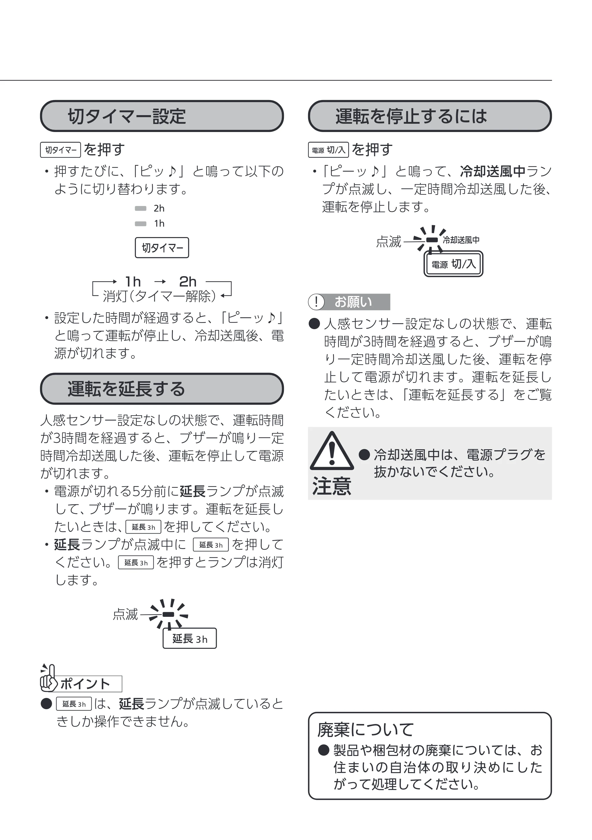 アイリスオーヤマ KCH-SM121 取扱説明書 — 原本ページ — 10ページ
