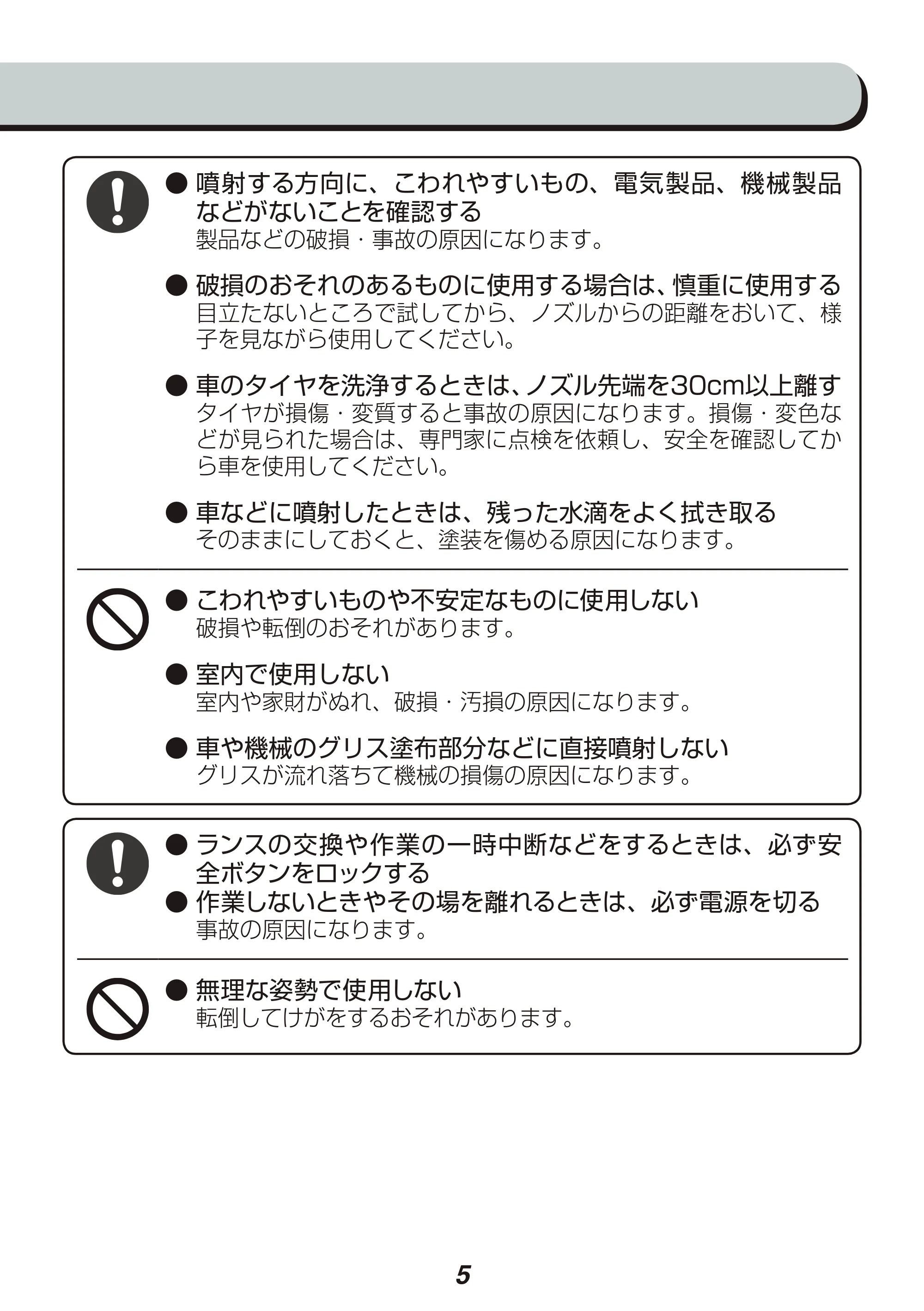 アイリスオーヤマ FBN-601HG 取扱説明書 — 原本ページ — 5ページ