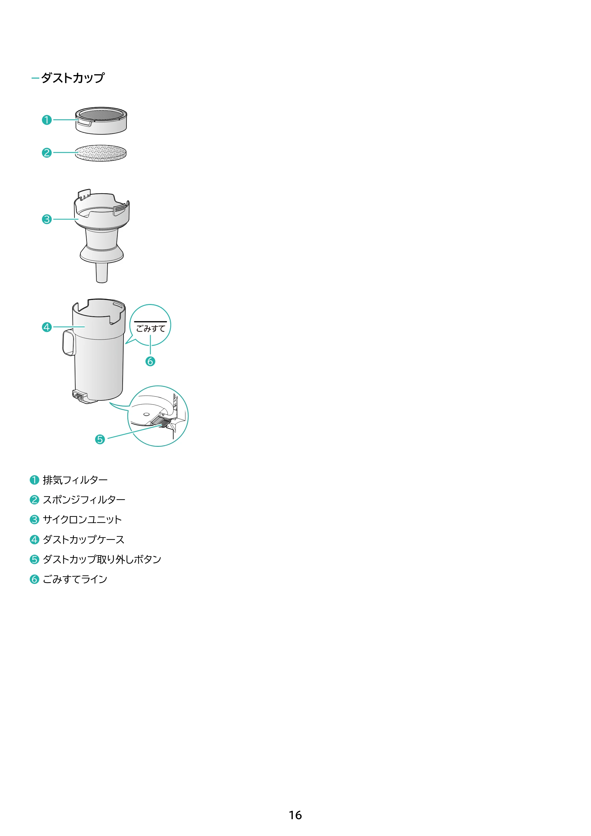 アイリスオーヤマ SCD-186PS 取扱説明書 — 原本ページ — 16ページ
