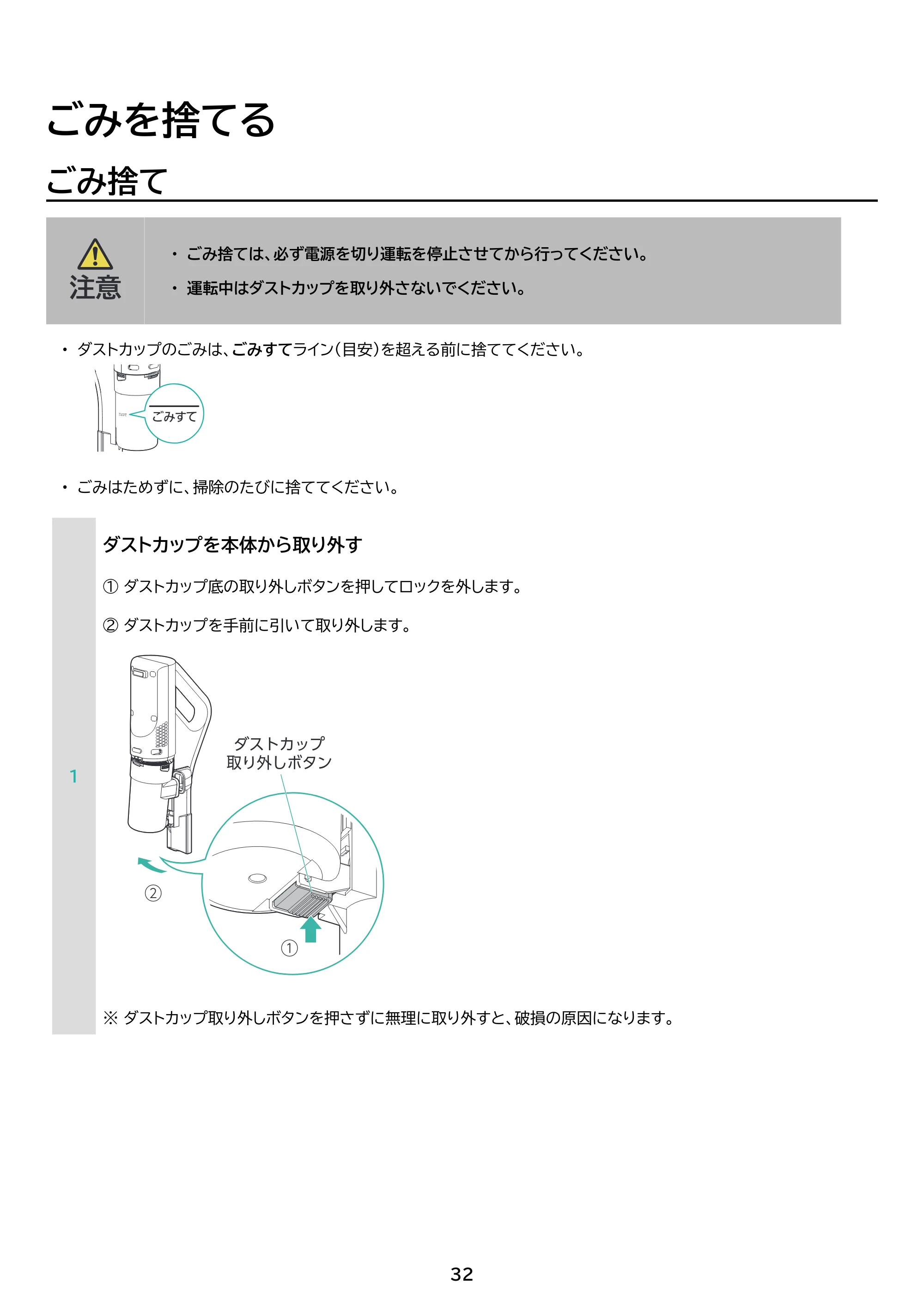 アイリスオーヤマ SCD-186PS 取扱説明書 — 原本ページ — 32ページ