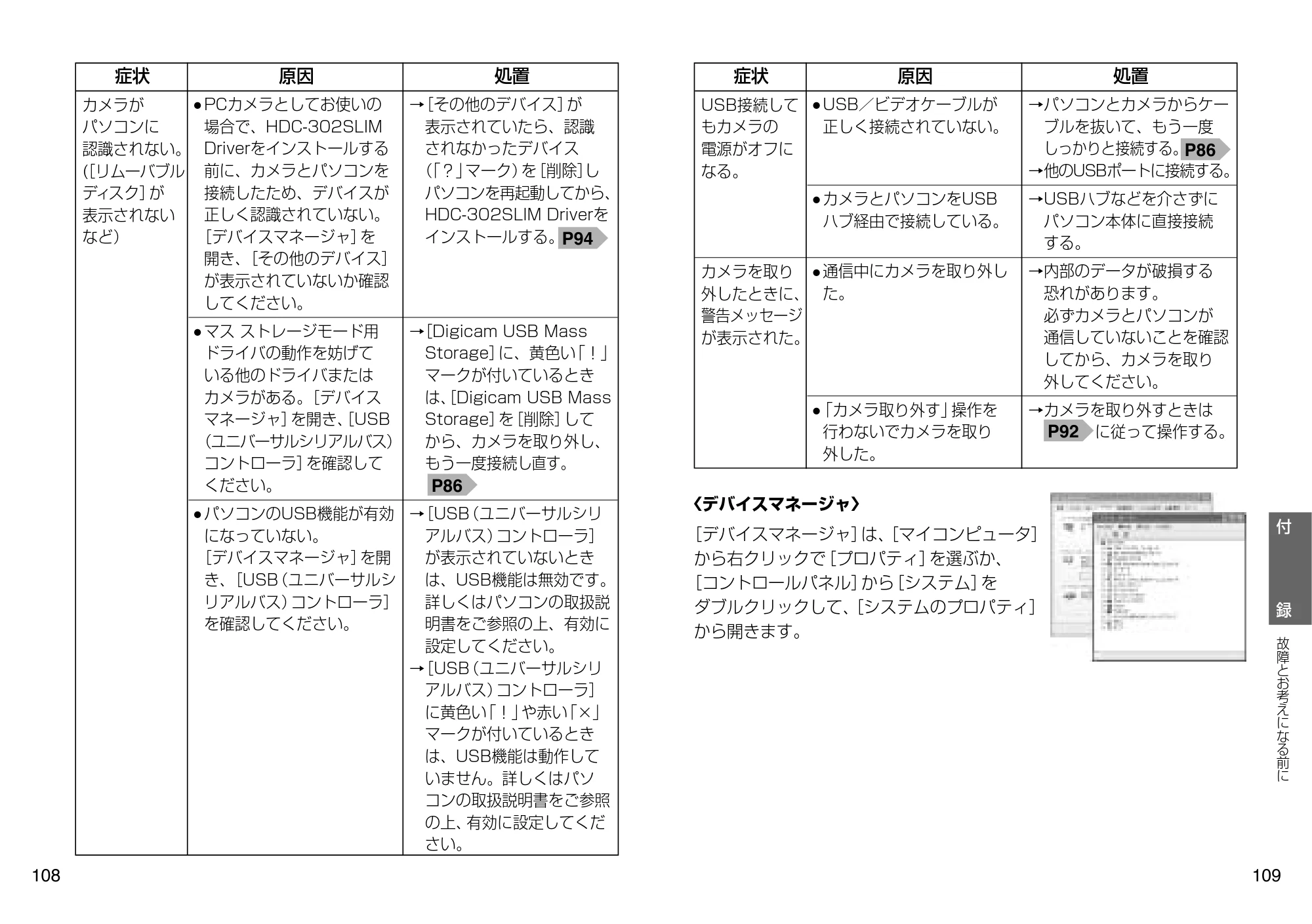日立 HDC-302SLIM 取扱説明書 — 原本ページ — 55ページ