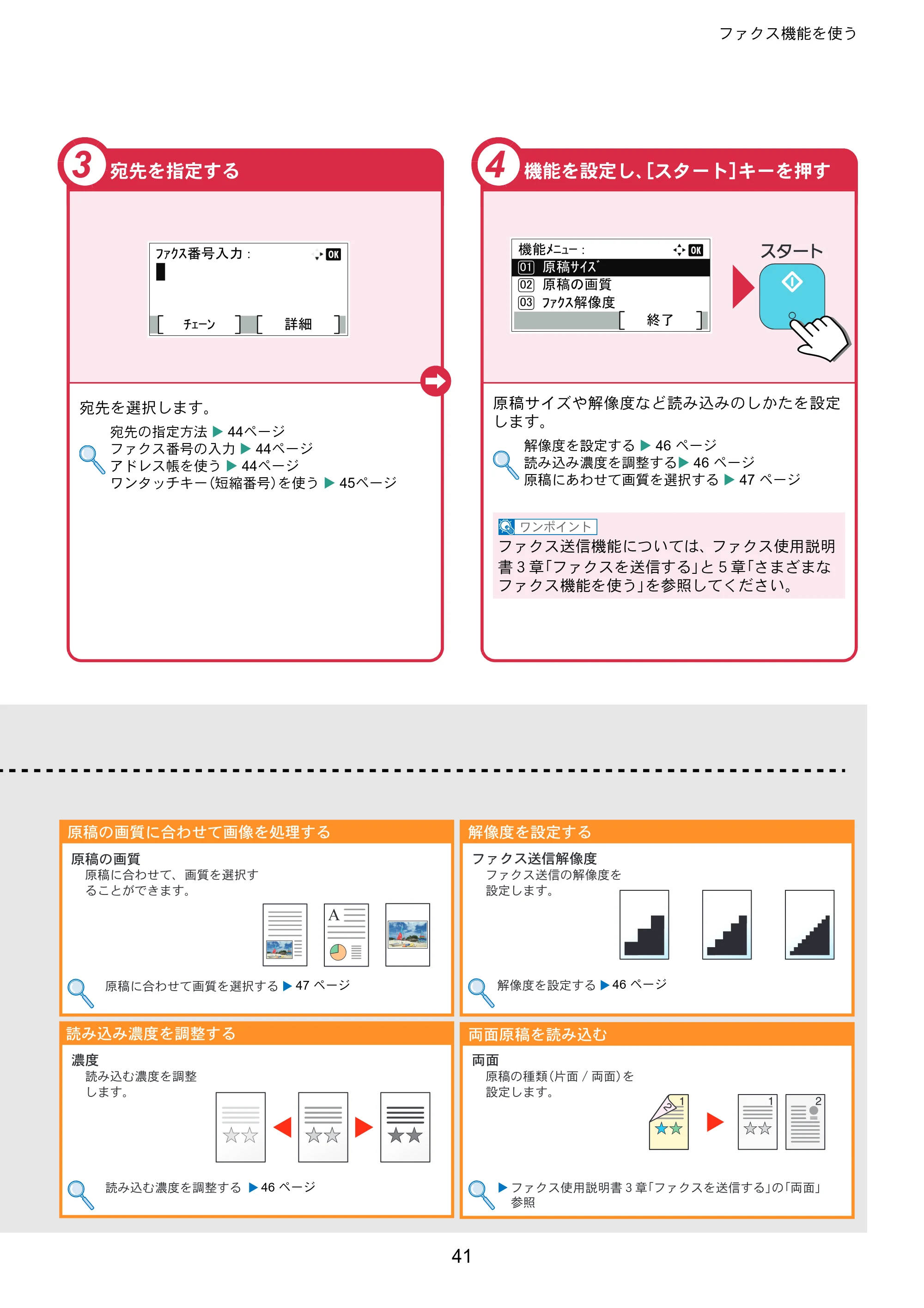 京セラ ECOSYS M2540dw ECOSYS M2540dw クイックガイド — 原本ページ — 41ページ