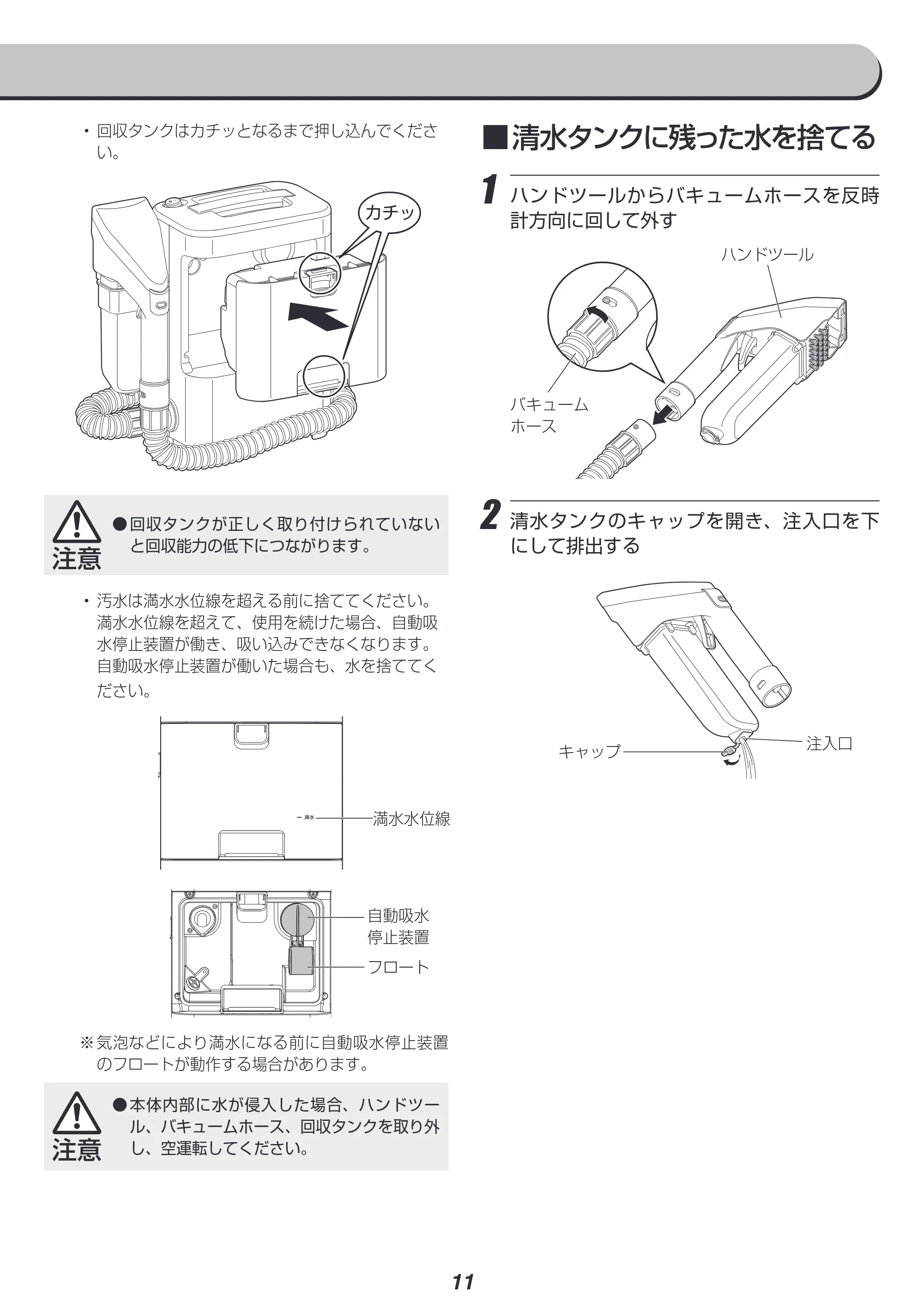 アイリスオーヤマ RNS-300 取扱説明書 — 原本ページ — 11ページ