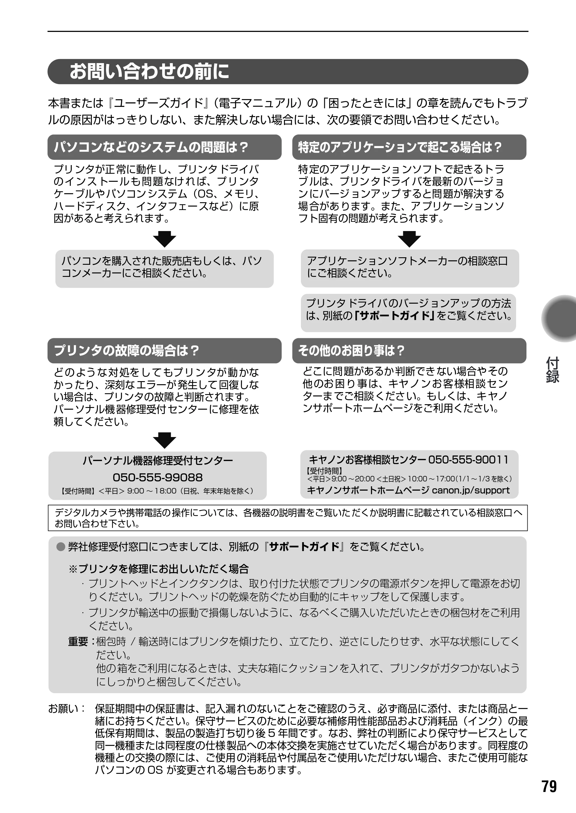 キヤノン PIXUS iX5000 基本操作ガイド （PDF形式／18.7Mバイト） — 原本ページ — 81ページ