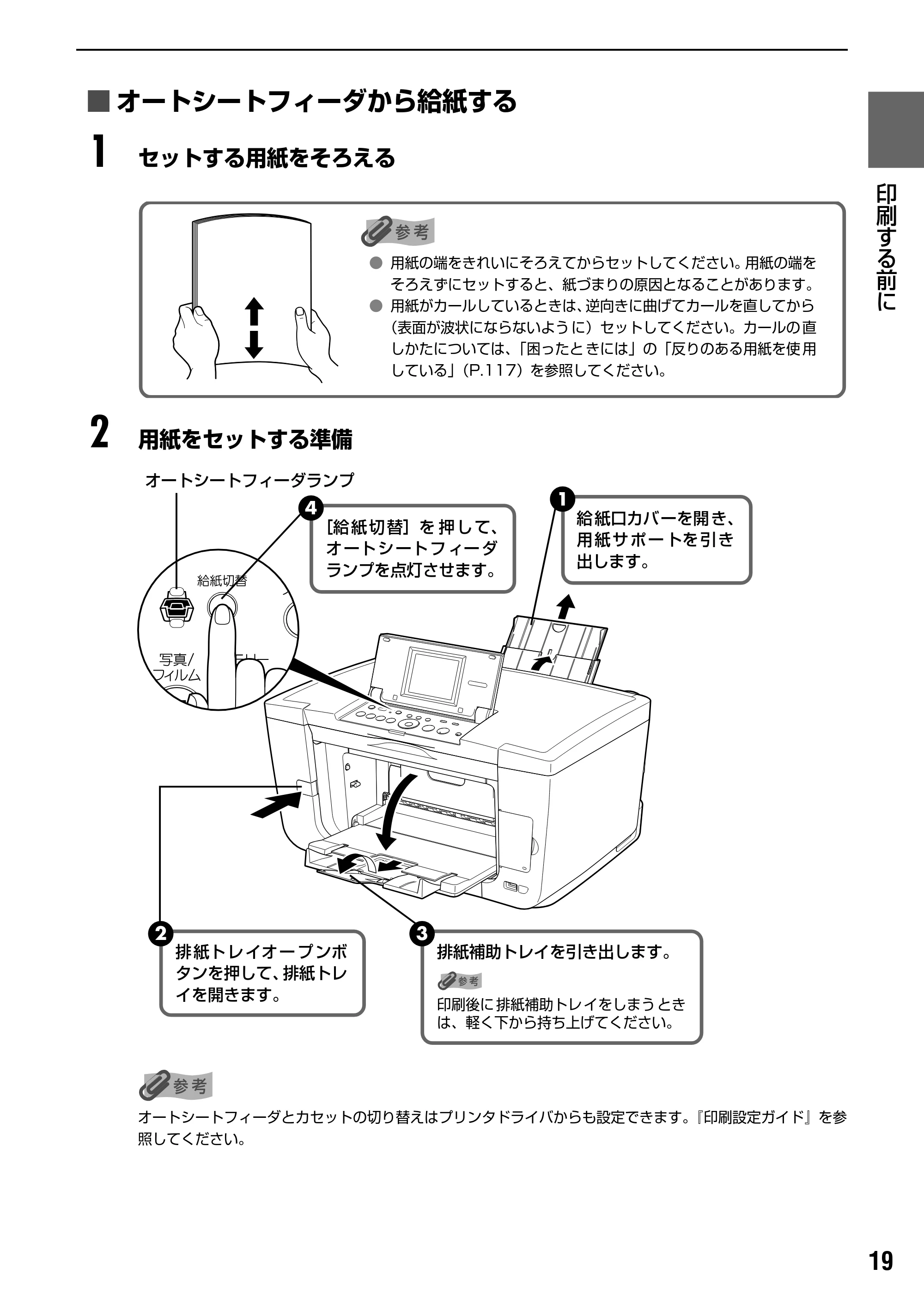 キヤノン PIXUS MP950 操作ガイド（本体操作編） （PDF形式／10.74Mバイト） — 原本ページ — 21ページ