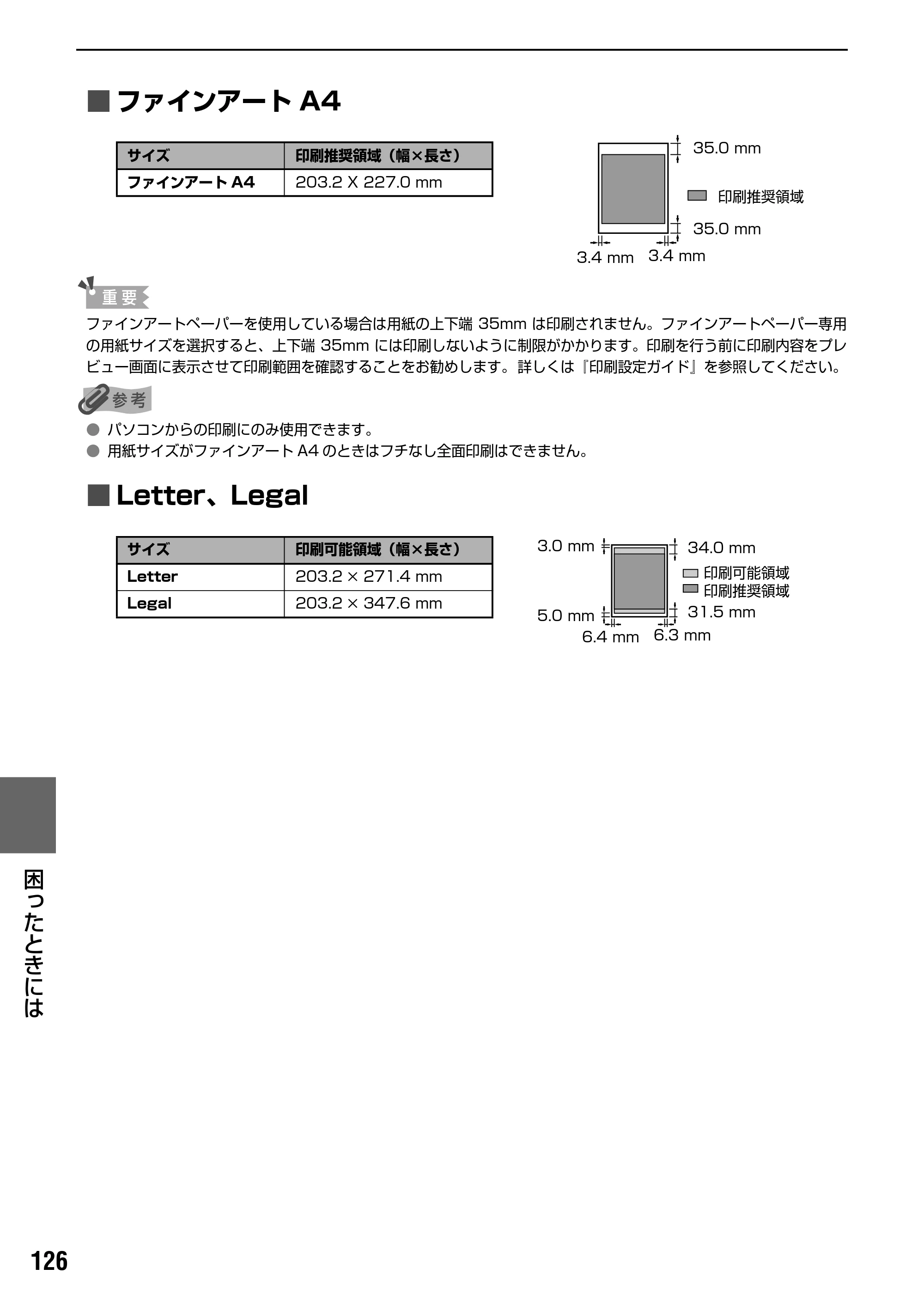 キヤノン PIXUS MP950 操作ガイド（本体操作編） （PDF形式／10.74Mバイト） — 原本ページ — 128ページ