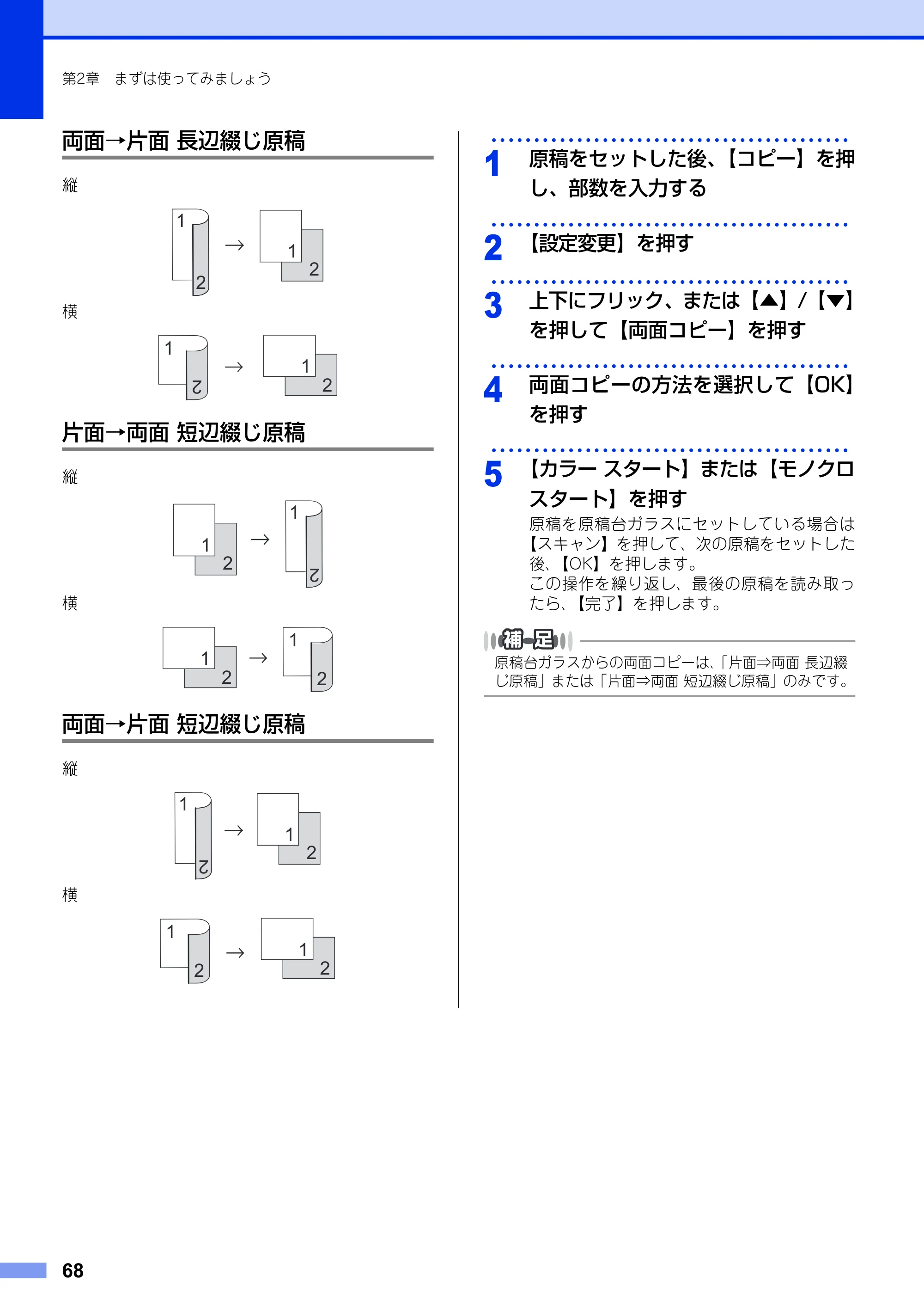 ブラザー MFC-9340CDW ユーザーズガイド ～基本編～ — 原本ページ — 68ページ