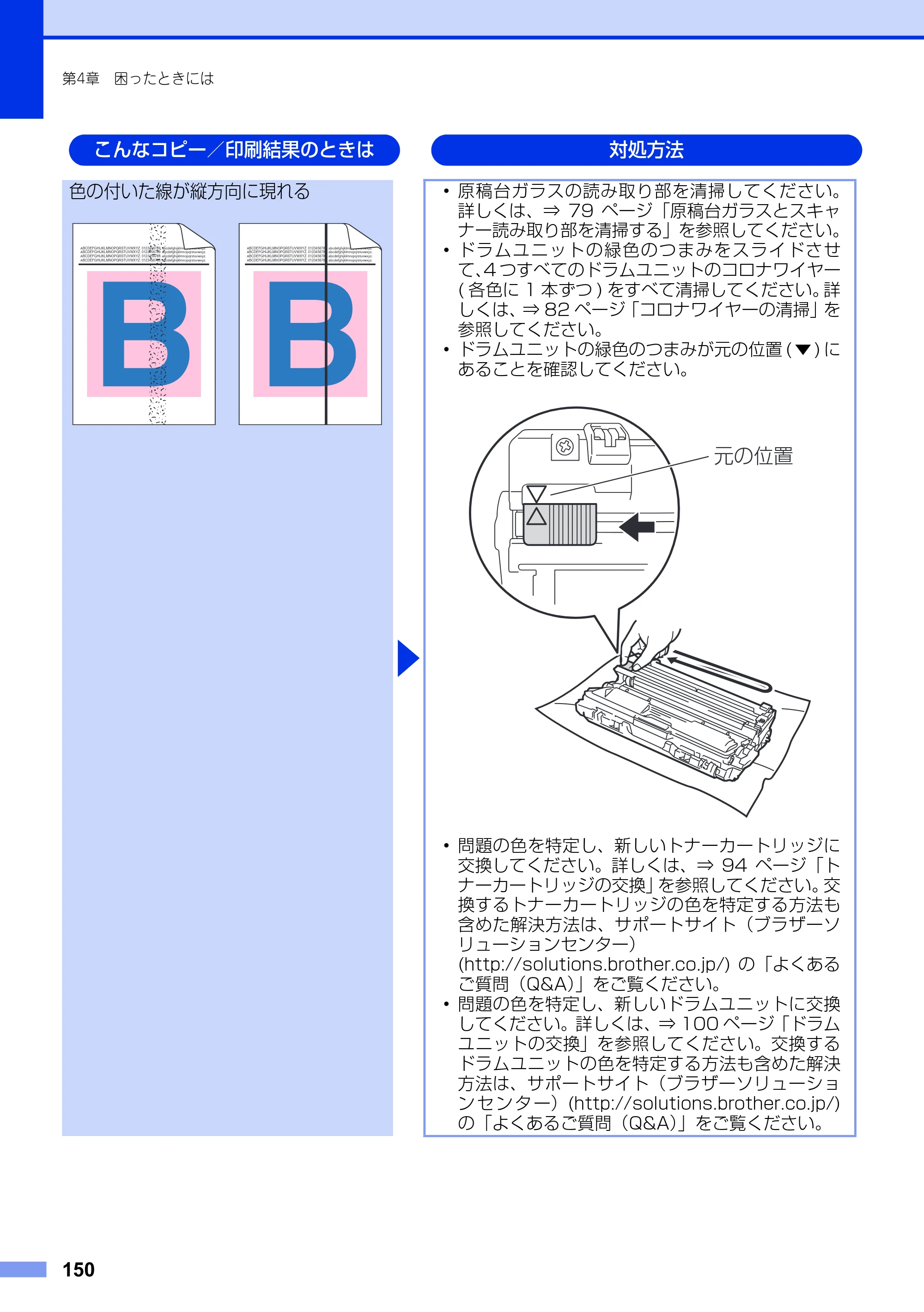 ブラザー MFC-9340CDW ユーザーズガイド ～基本編～ — 原本ページ — 150ページ